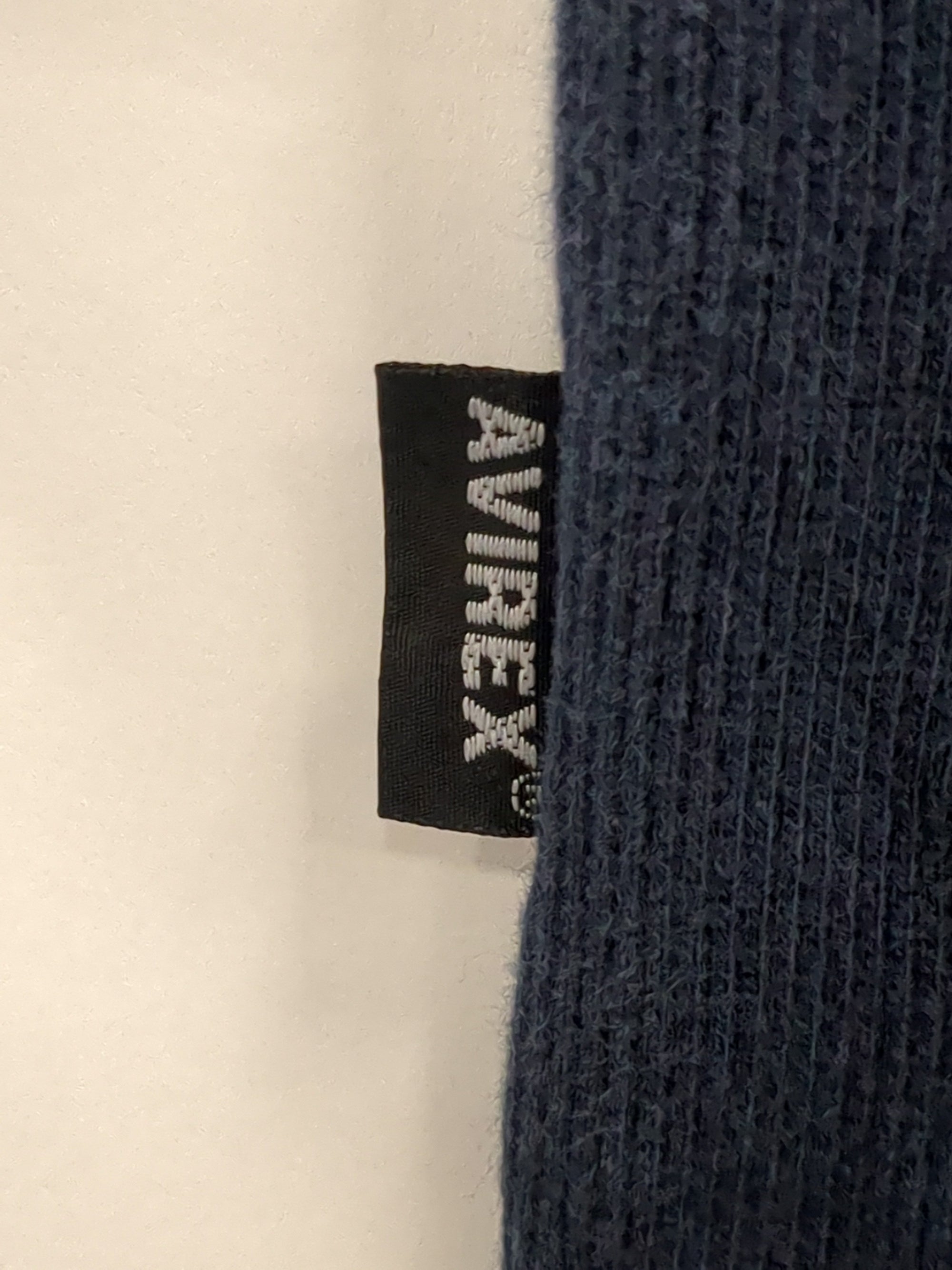 AVIREX / 《DAILY》RIB L/S V-NECK T-SHIRT/リブ 長袖 ブイネック Tシャツ デイリーウェア