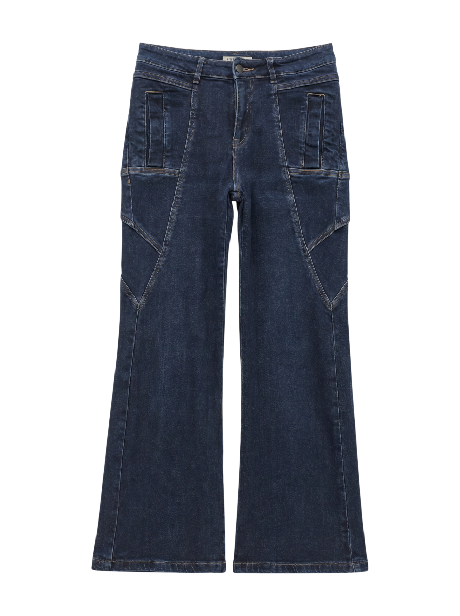 AVIREX / SH L-STRETCH DENIM FLARE PT