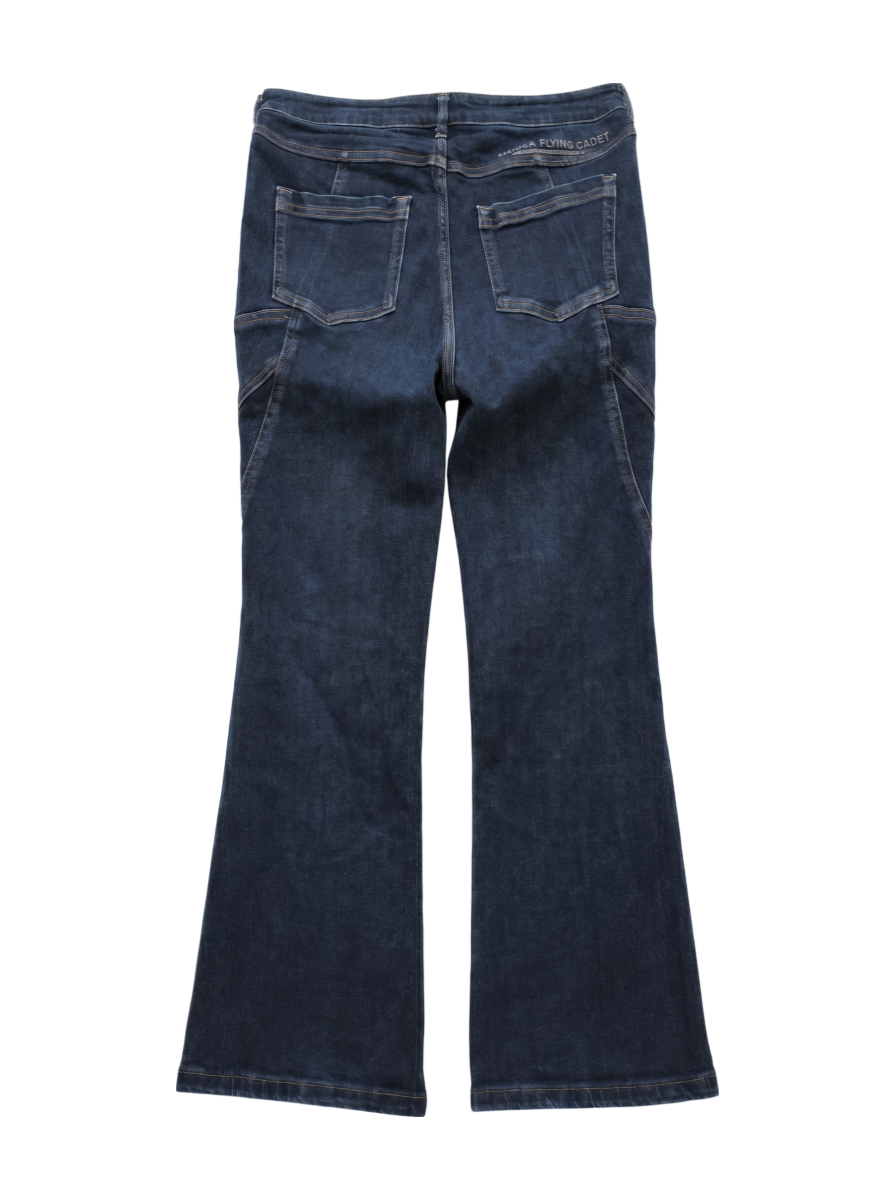 AVIREX / SH L-STRETCH DENIM FLARE PT