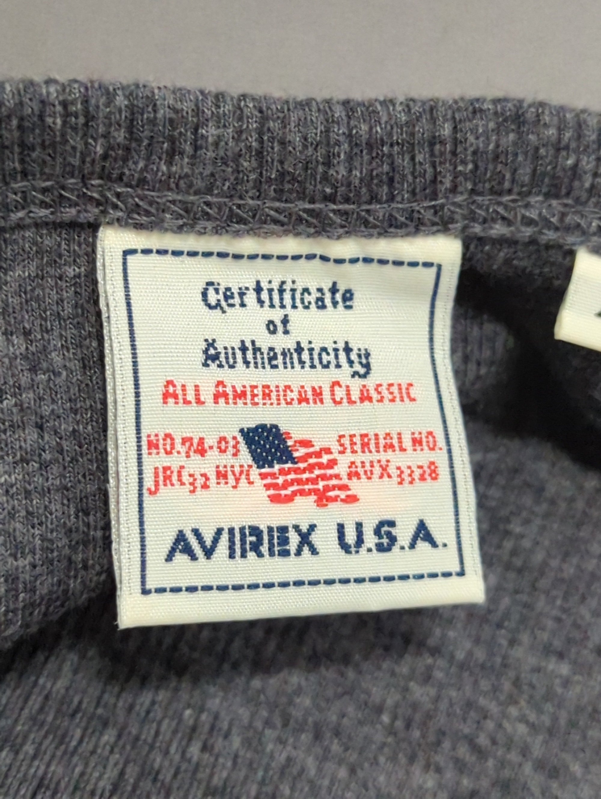 AVIREX / 長袖Tシャツ