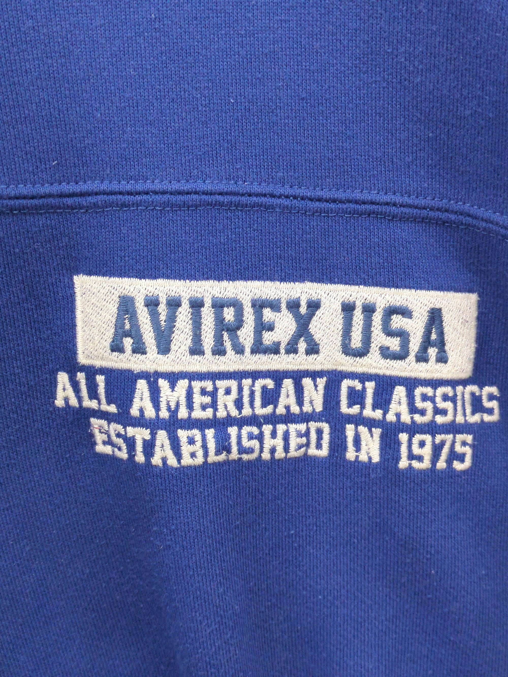 AVIREX / スターズ&ストライプ ロゴ スウェット/STARS&STRIPES LOGO PULL PARKA