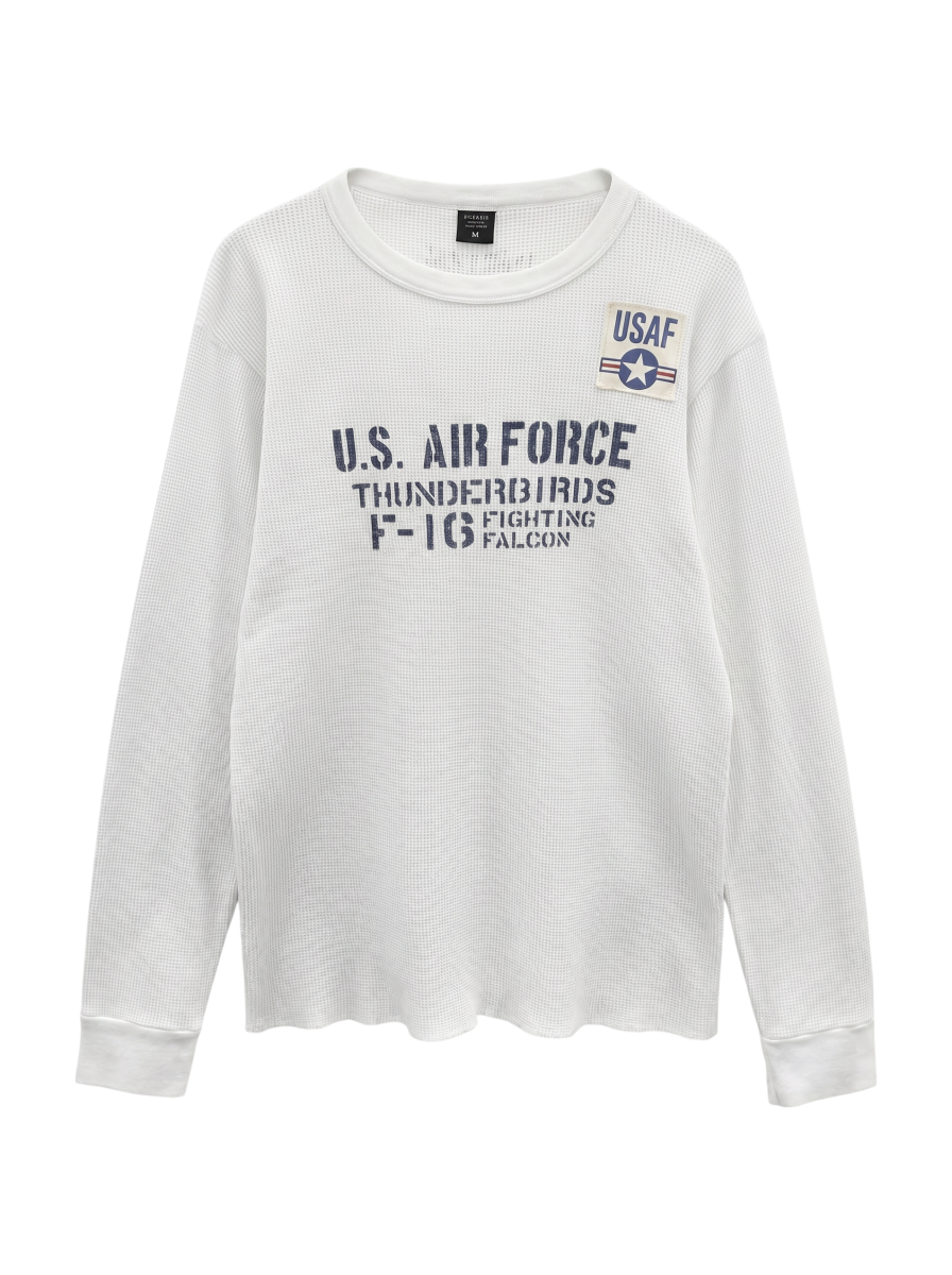 AVIREX / 【WEB限定】ブロック ロゴ ロングスリーブ Tシャツ/BLOCK LOGO L/S T-SHIRT