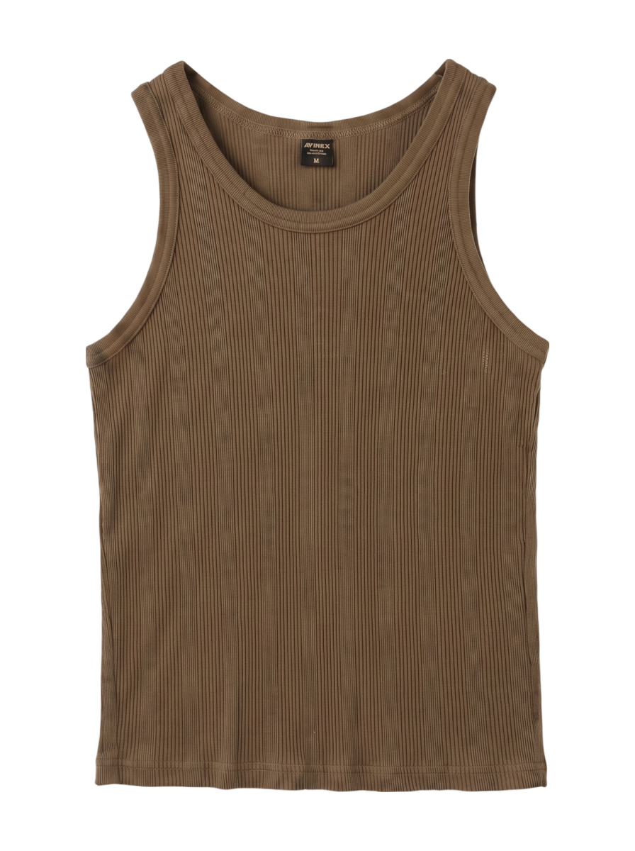 AVIREX / 《直営店限定》RANDOM RIB TANK TOP / ランダムリブ タンクトップ