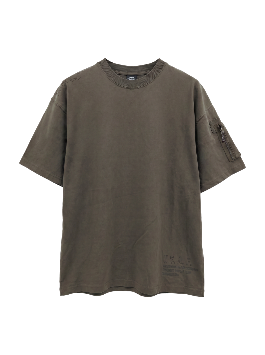 AVIREX / FADE WASH CIGAR POCKET T-SHIRT / フェイド ウォッシュ シガー ポケット Tシャツ