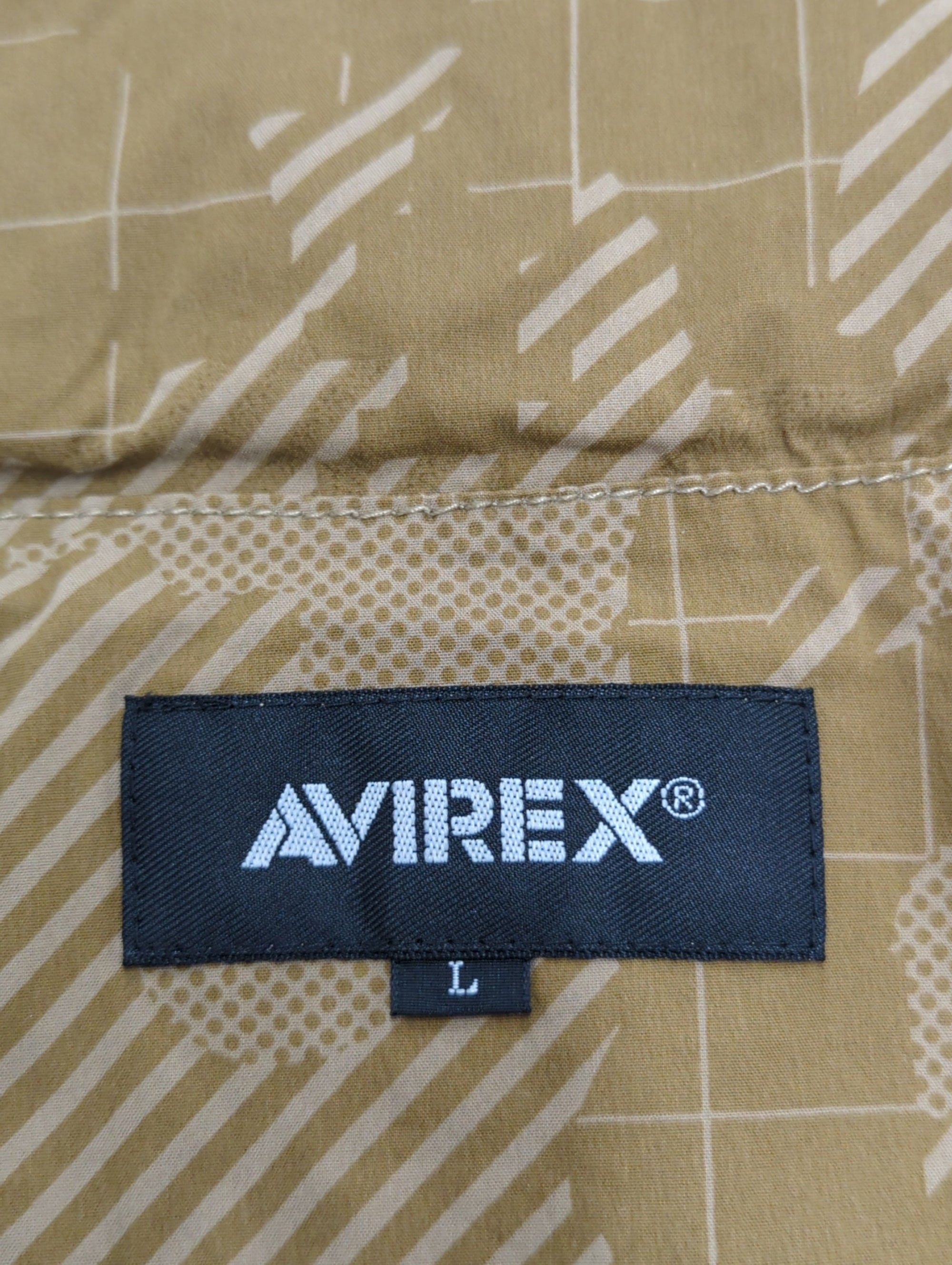 AVIREX / ファンクショナル スタンドジップシャツ/S/S FUNCTIONAL STAND ZIP SHIRT