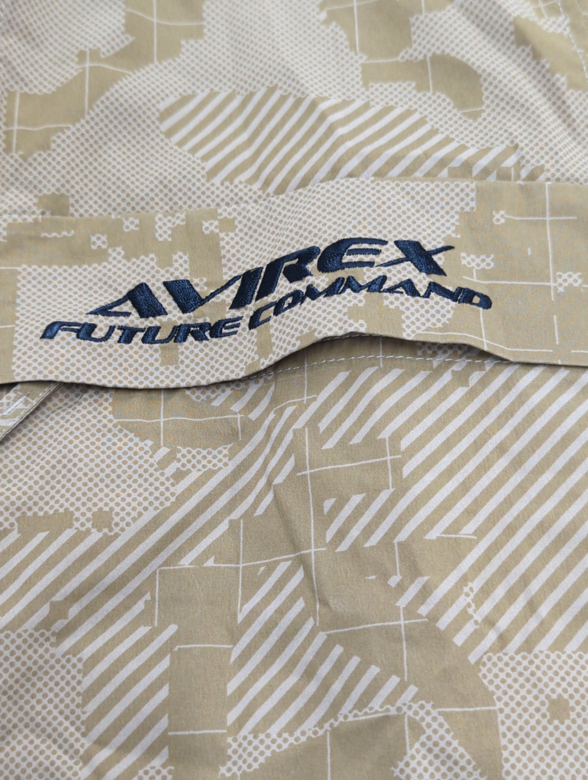 AVIREX / ファンクショナル スタンドジップシャツ/S/S FUNCTIONAL STAND ZIP SHIRT