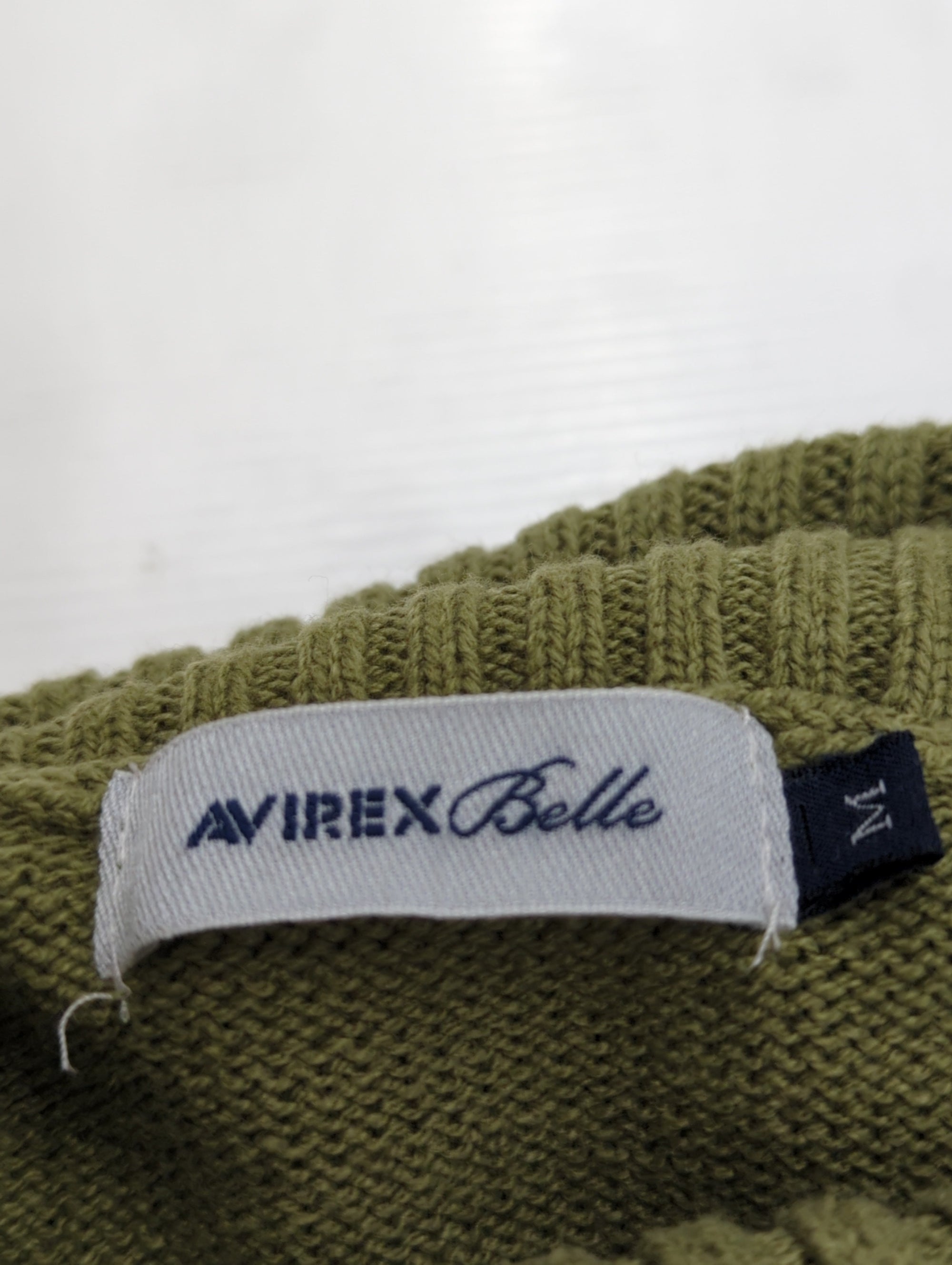AVIREX / TURTLE SWITCHING CAMO KNIT ONEPIECE/ タートル スウィッチング カモ ニット ワンピース