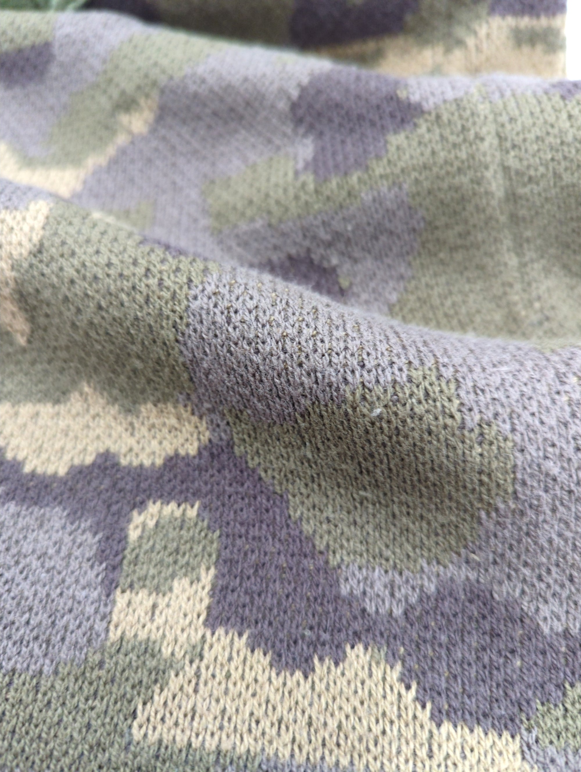 AVIREX / TURTLE SWITCHING CAMO KNIT ONEPIECE/ タートル スウィッチング カモ ニット ワンピース