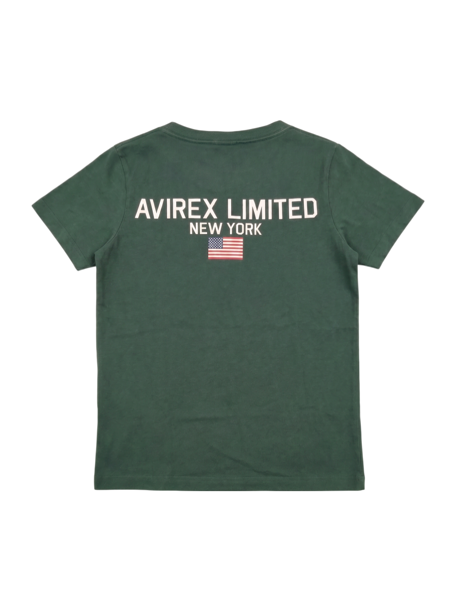 AVIREX / 《WEB&DEPOT限定》SHORT SLEEVE CREW NECK T-SHIRT 'AVIREX LIMITED NY'