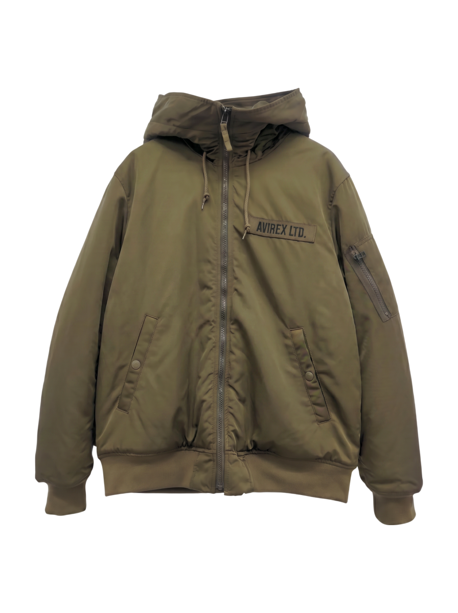 AVIREX / 2025 HB SHORT HOODIE JKT