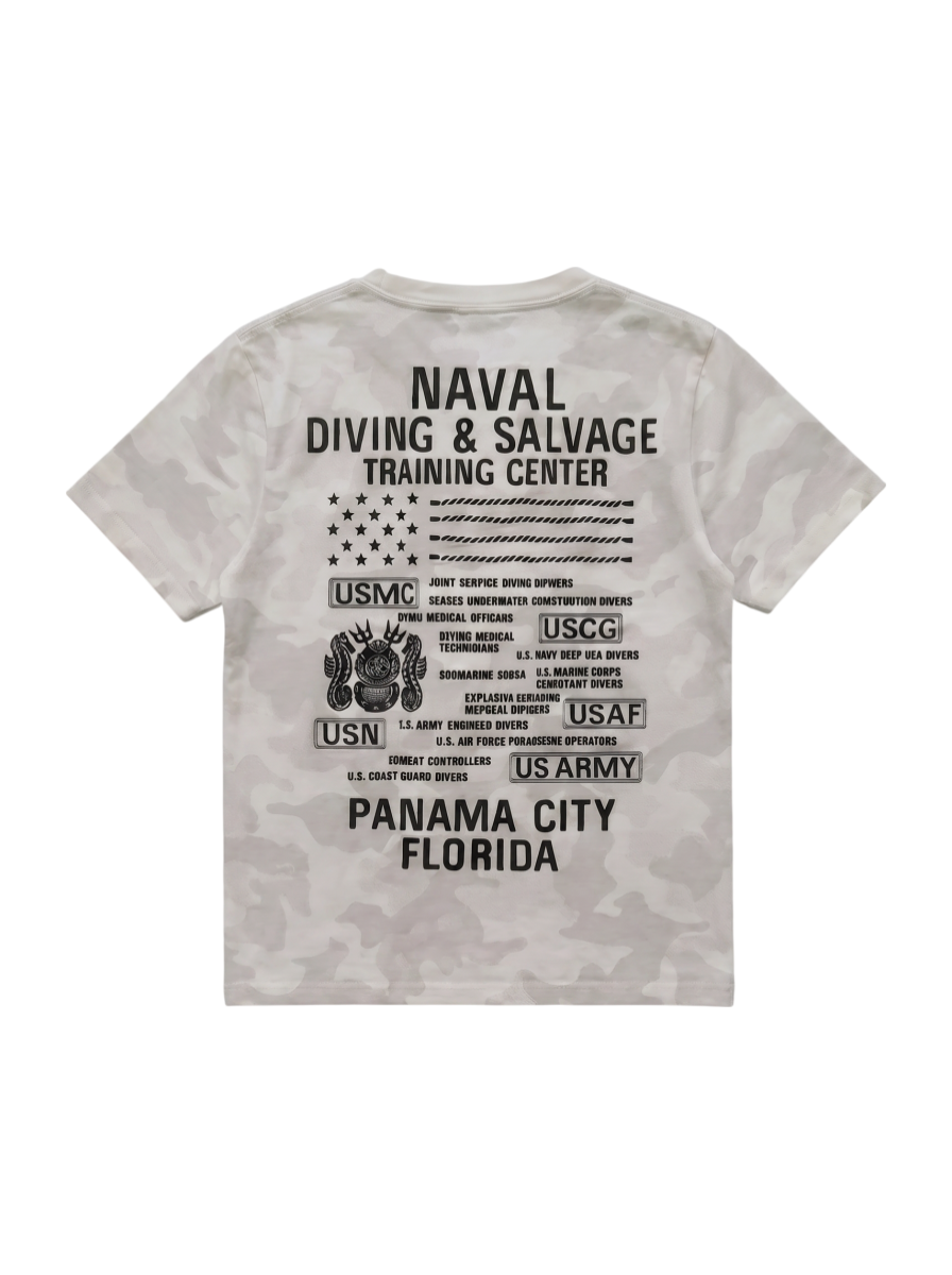 AVIREX / SH/刺繍 Tシャツ ダイビング&サルベージ/EMB CREW NECK T-SHIRT DIVING & SALVAGE