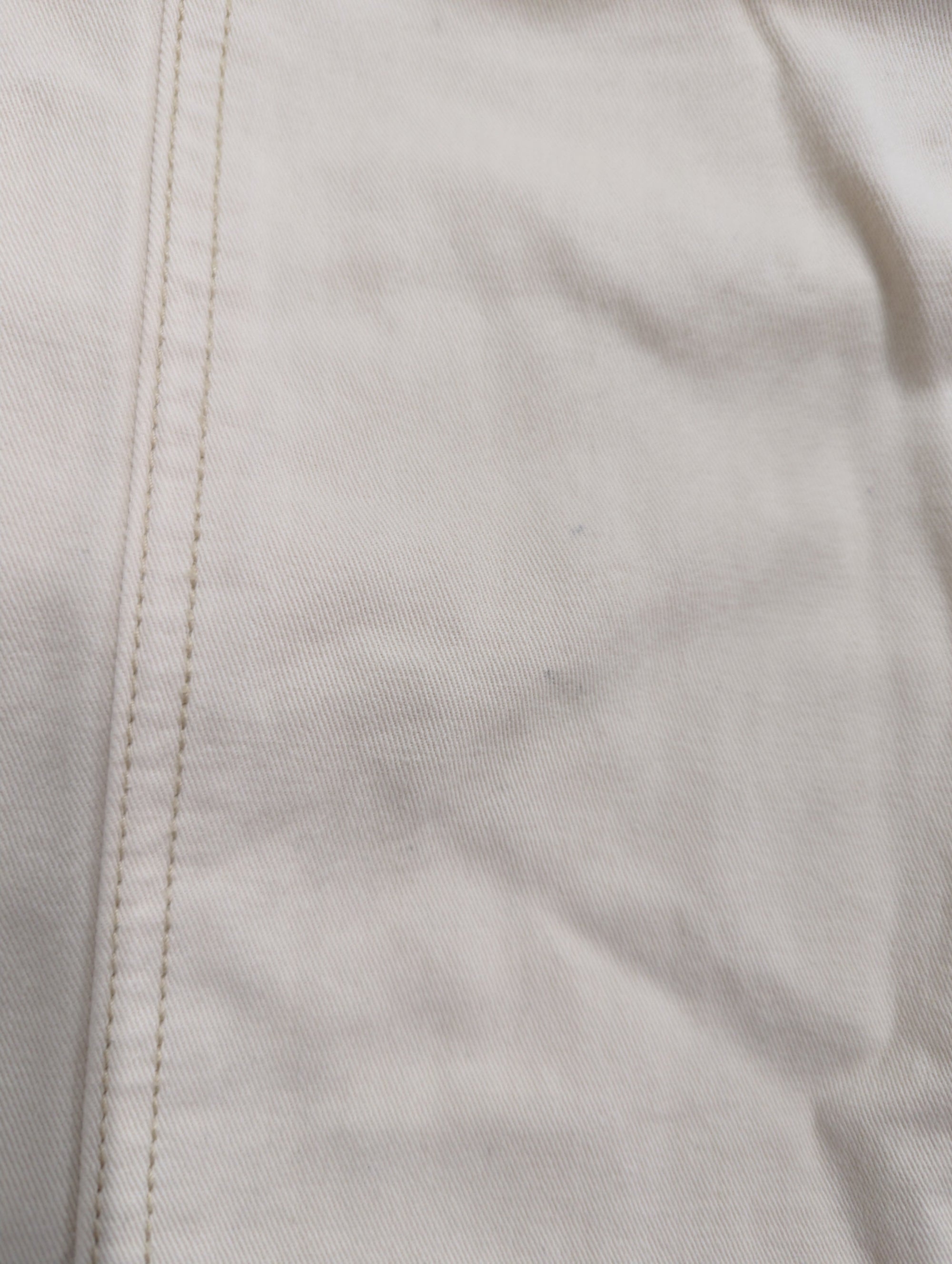 AVIREX / CIRCLE STENCIL PRINT WIDE DENIM PANTS