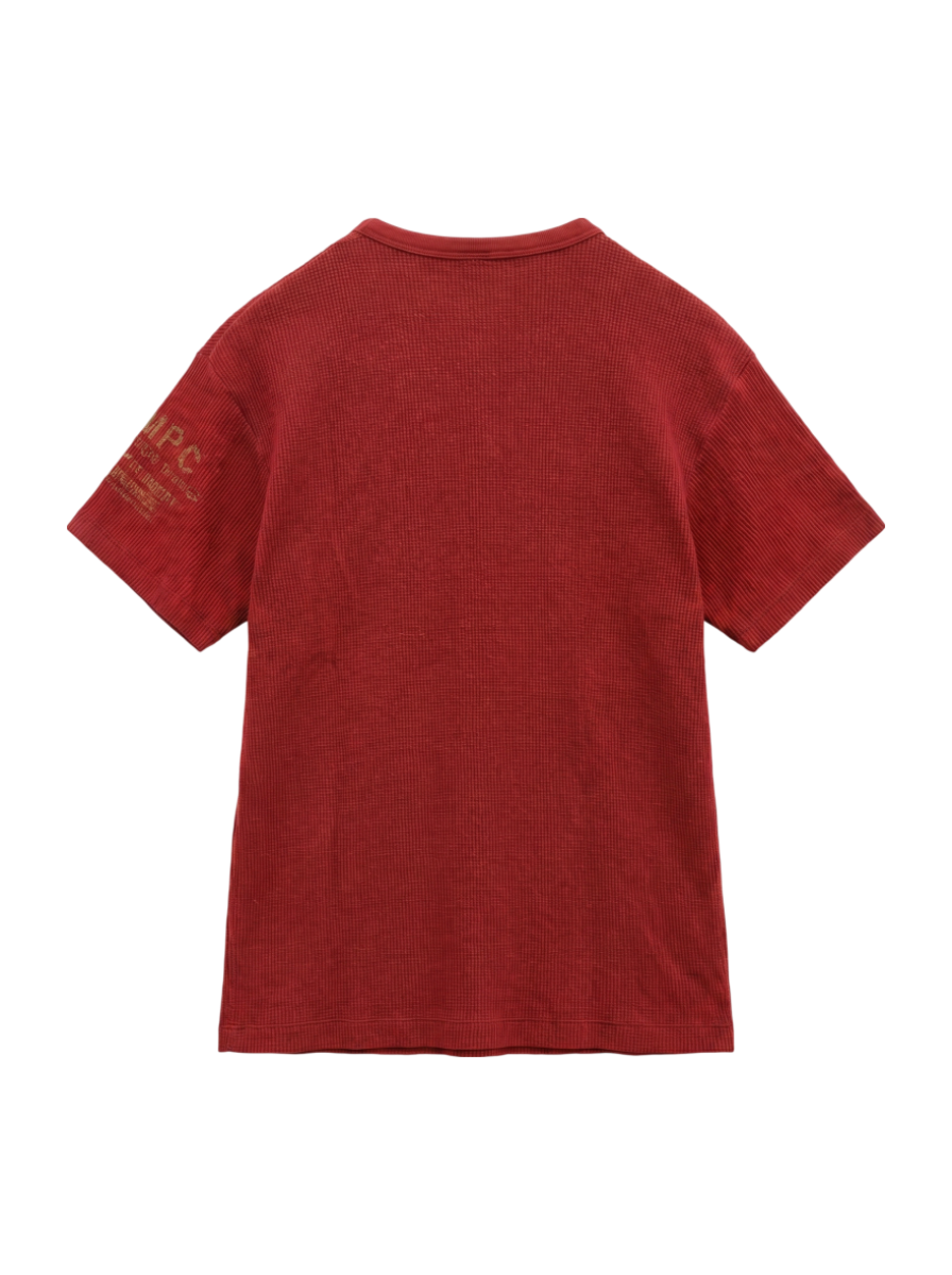 AVIREX / ワッフル クルーネック Tシャツ A.N.P.C./WAFFLE CREW NECK T-SHIRT A.N.P.C.
