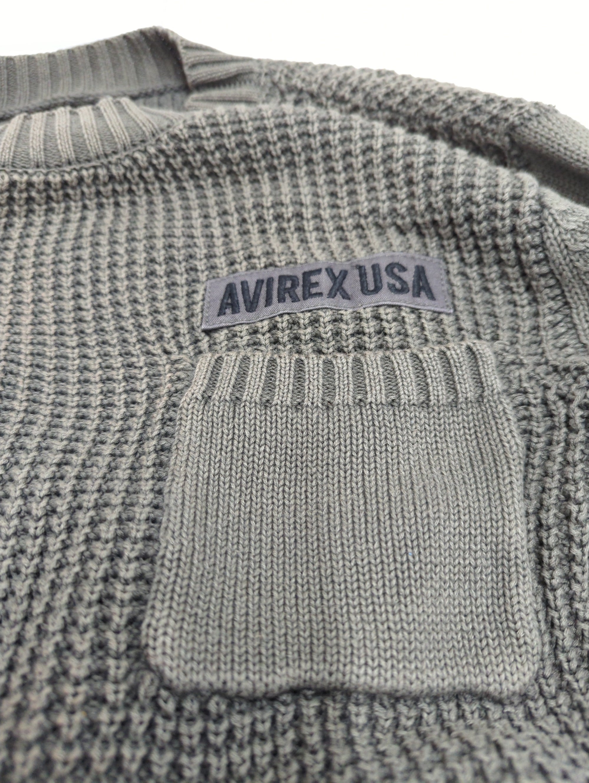 AVIREX / # DP CTN MOCK KNIT