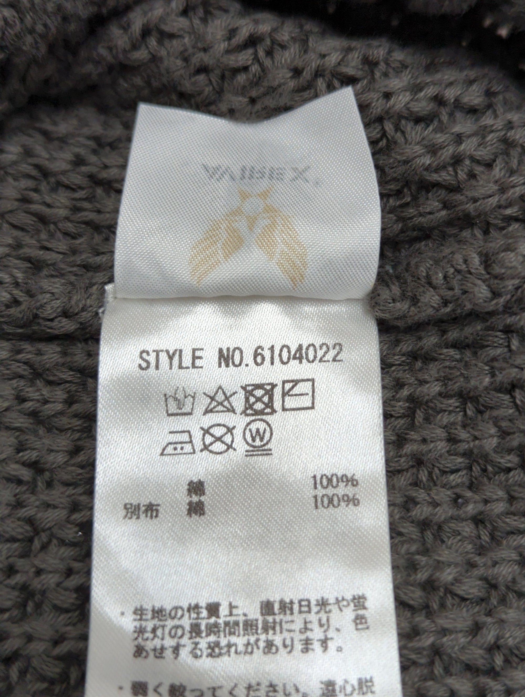 AVIREX / # DP CTN MOCK KNIT