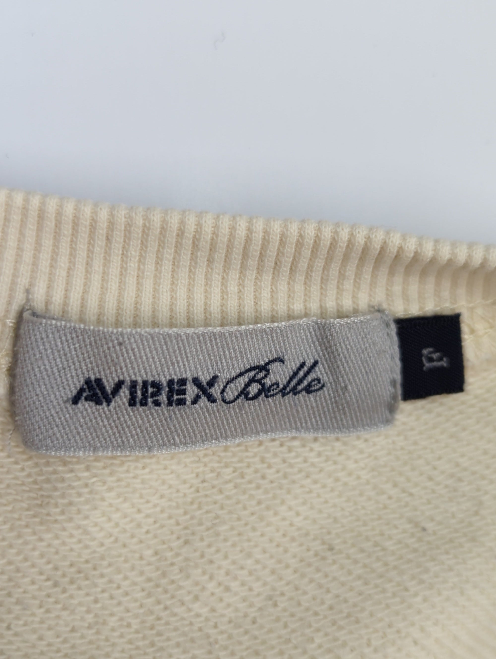 AVIREX / C/LOGO WAPPEN SWEAT PULLOVER/ロゴワッペンスウェットプルオーバー