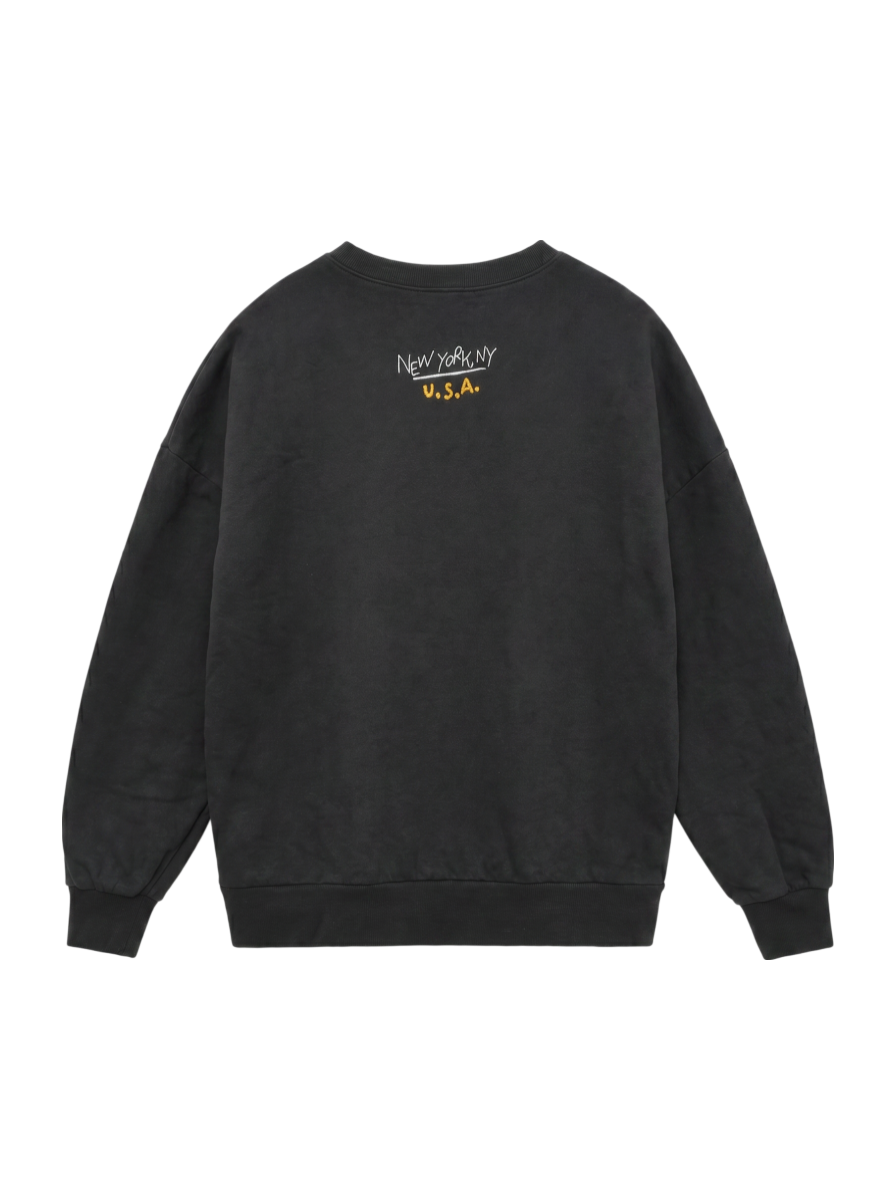 AVIREX / 《直営店限定》HAND LIKE EMBROIDERY SWEAT/ハンドライク刺繍スウェット