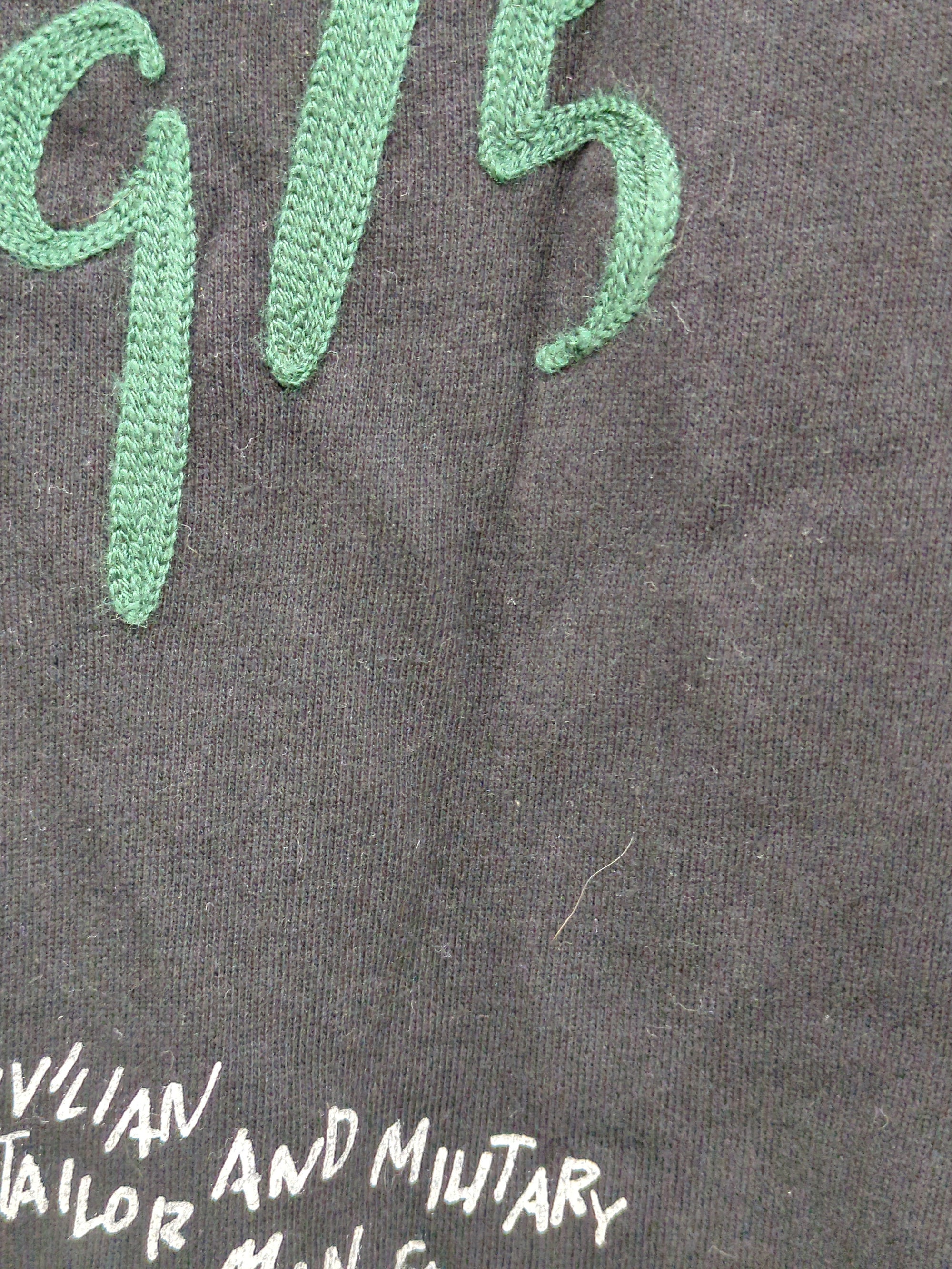AVIREX / 《直営店限定》HAND LIKE EMBROIDERY SWEAT/ハンドライク刺繍スウェット