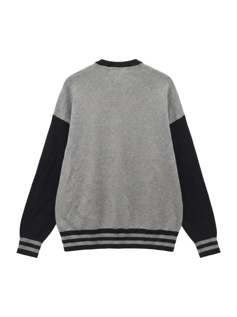 AVIREX / 《直営店限定》RIB LINE ZIP KNIT/ リブラインジップニット