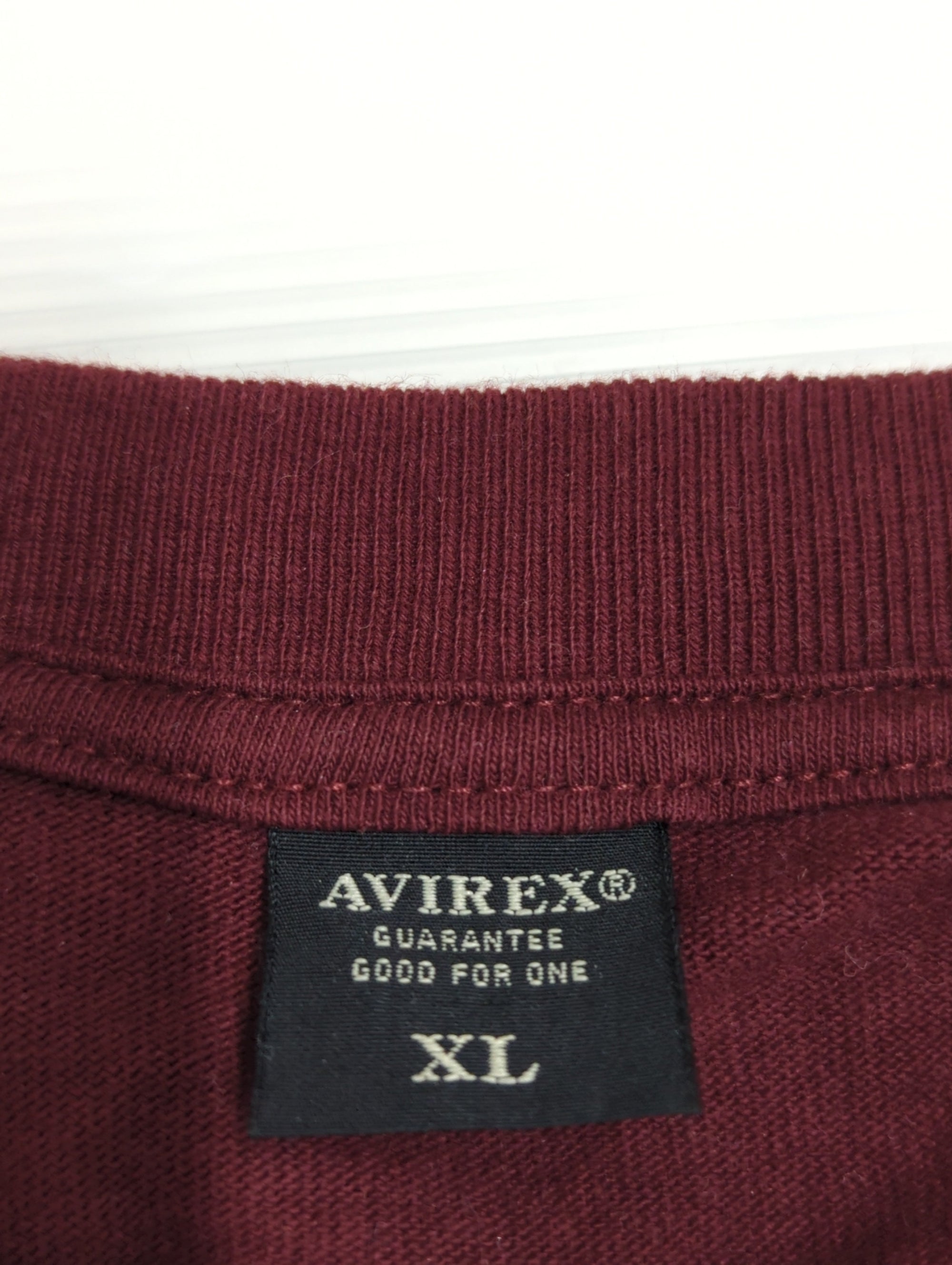 AVIREX / AVI-LS TEE BLOCK LOGO