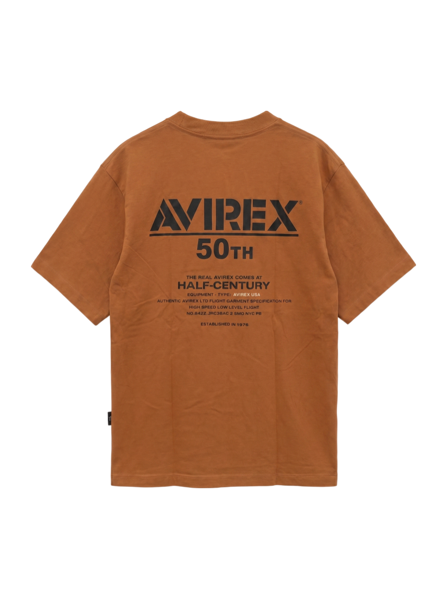 AVIREX / 《50th Anniversary》S/S T-SHIRT