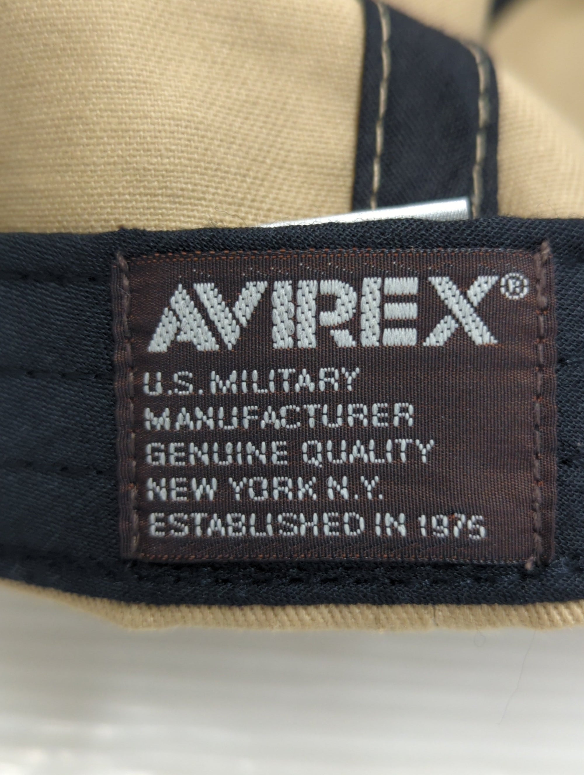 AVIREX / ケイブ キャップ/CAVE EMB CAP