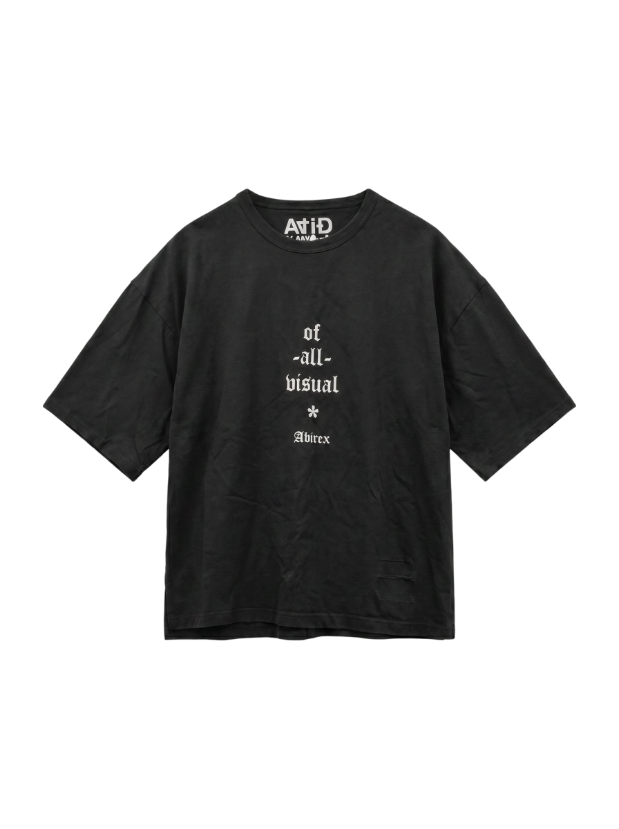AVIREX / 《直営店限定》《AVIREX × A4A》 CIRCLE LOGO SHORT SLEEVE T-SHIRT/サークルロゴ Tシャツ
