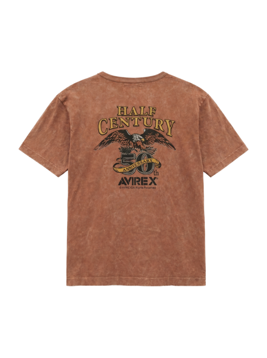 AVIREX / <WOMAN>HALF CENTURY ANNIV. T-SHIRT