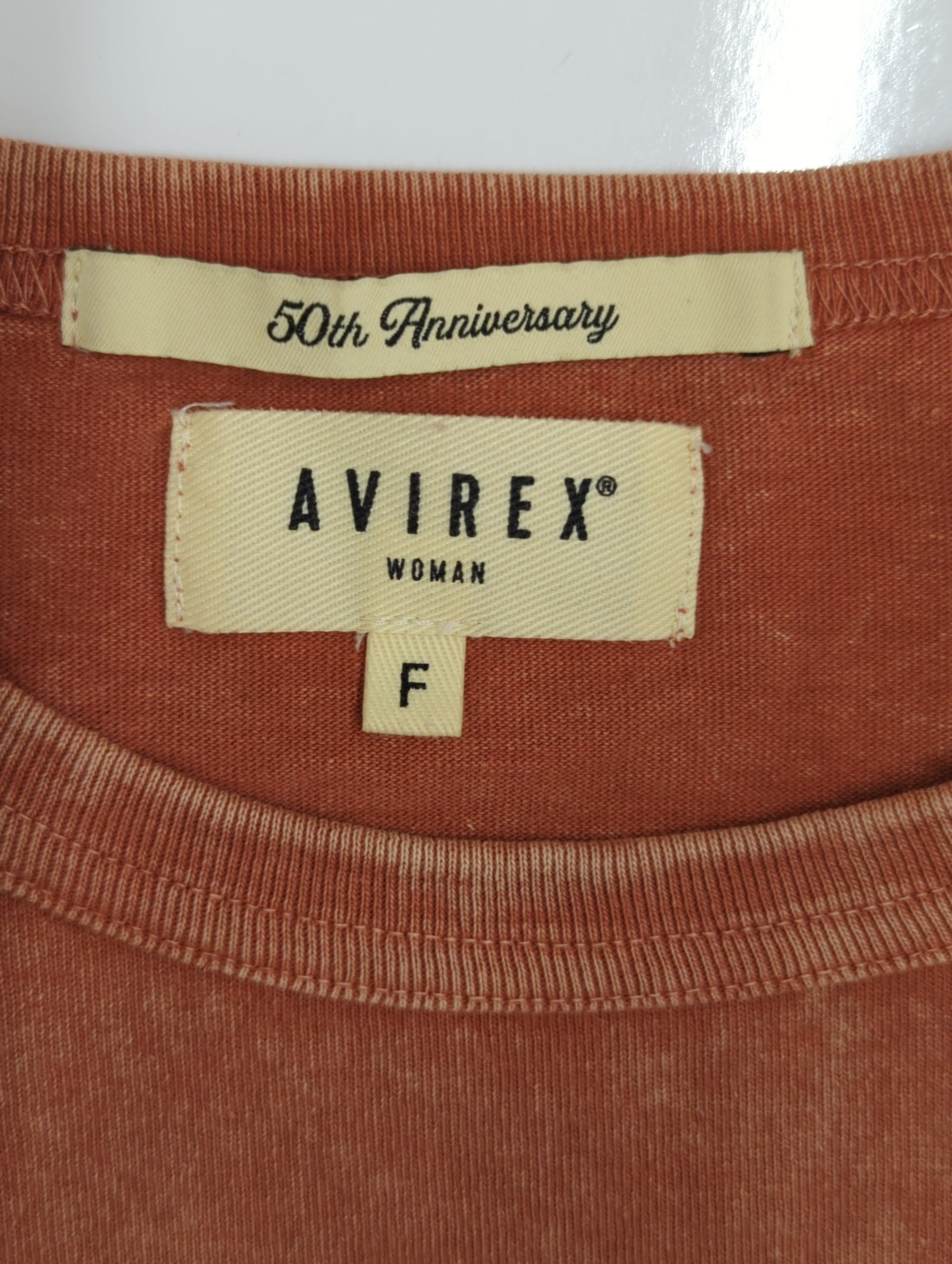 AVIREX / <WOMAN>HALF CENTURY ANNIV. T-SHIRT