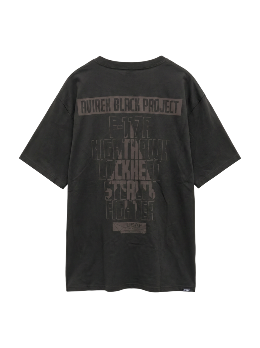 AVIREX / プリント VネックTシャツ F-117A/S/S T/C PRINT V- NECK TEE F-117A/AVIREX/ アヴィレックス