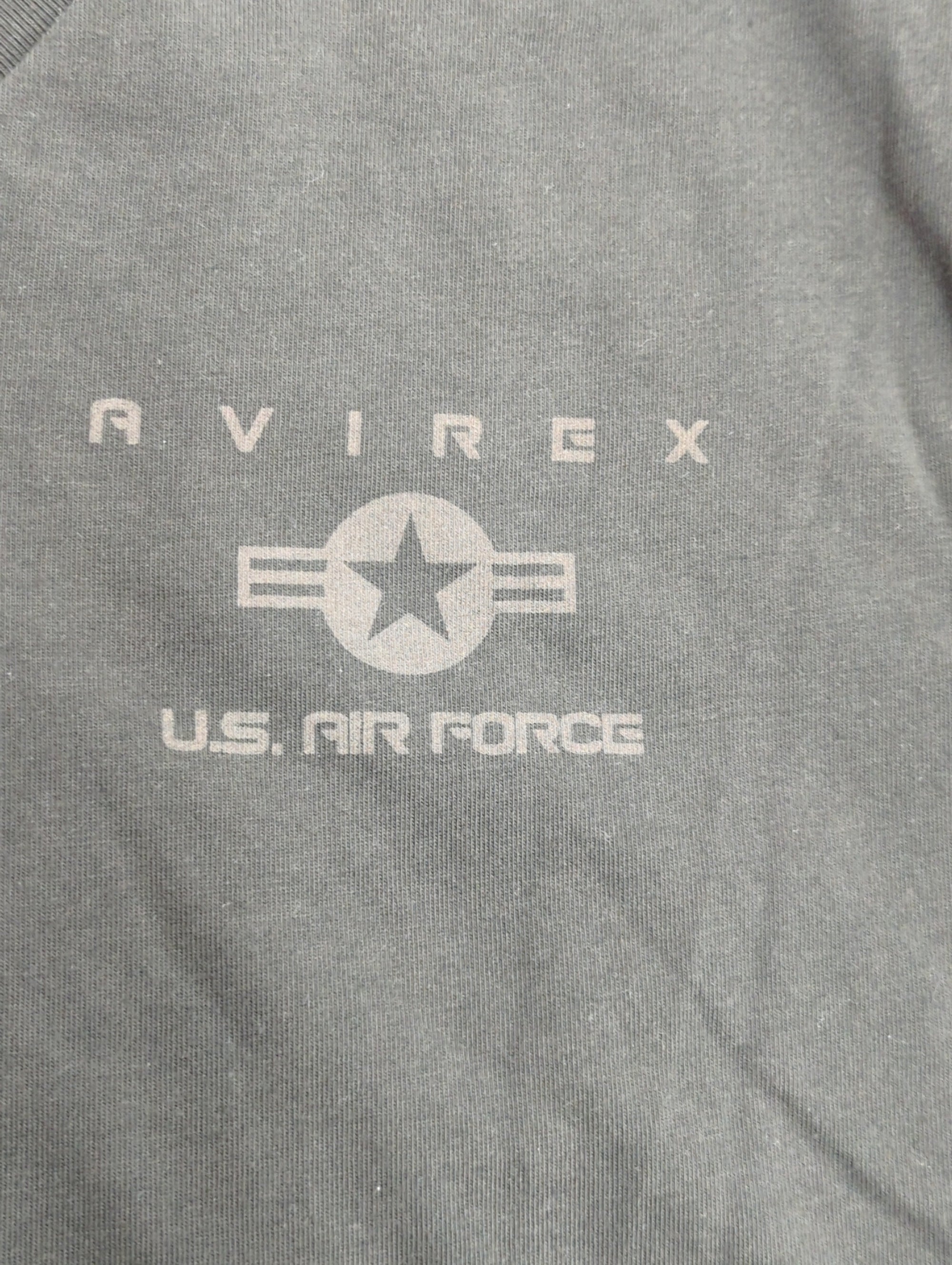 AVIREX / プリント VネックTシャツ F-117A/S/S T/C PRINT V- NECK TEE F-117A/AVIREX/ アヴィレックス