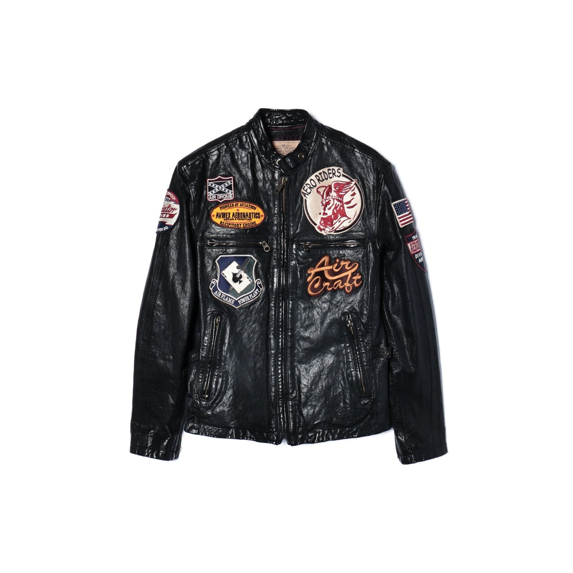 AVIREX / PATCHED GOAT JACKET