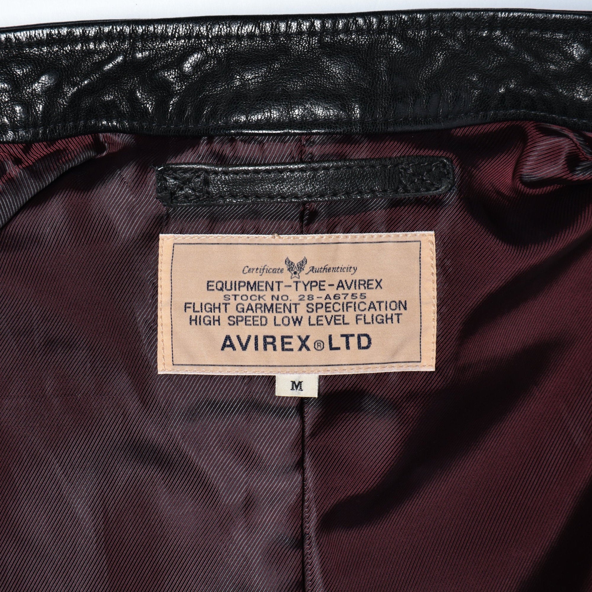 AVIREX / PATCHED GOAT JACKET
