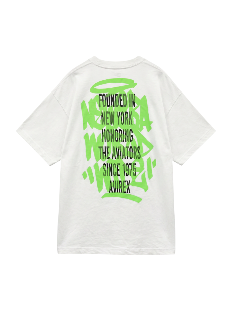 AVIREX / 《AVIREX × NEWERA》 NEWERA S/S T-SHIRT "NEWYORK " / ニューエラ ショートスリーブ Tシャツ