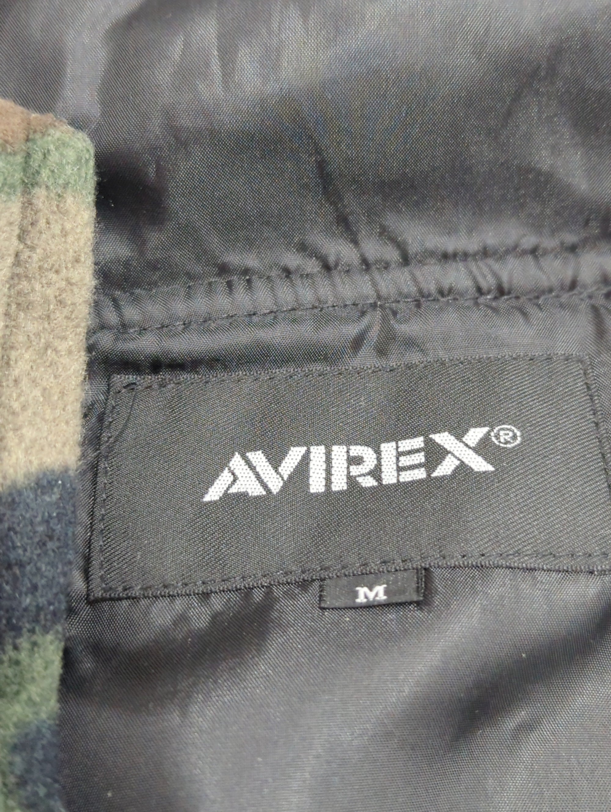 AVIREX / 2トーン ビッグ フリース パーカー / 2TONE BIG FLEECE PARKA