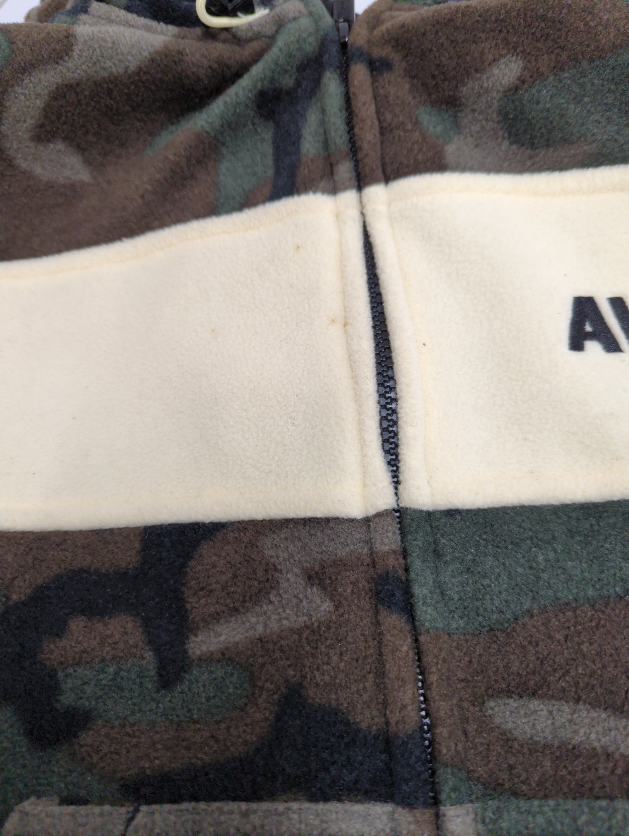 AVIREX / 2トーン ビッグ フリース パーカー / 2TONE BIG FLEECE PARKA