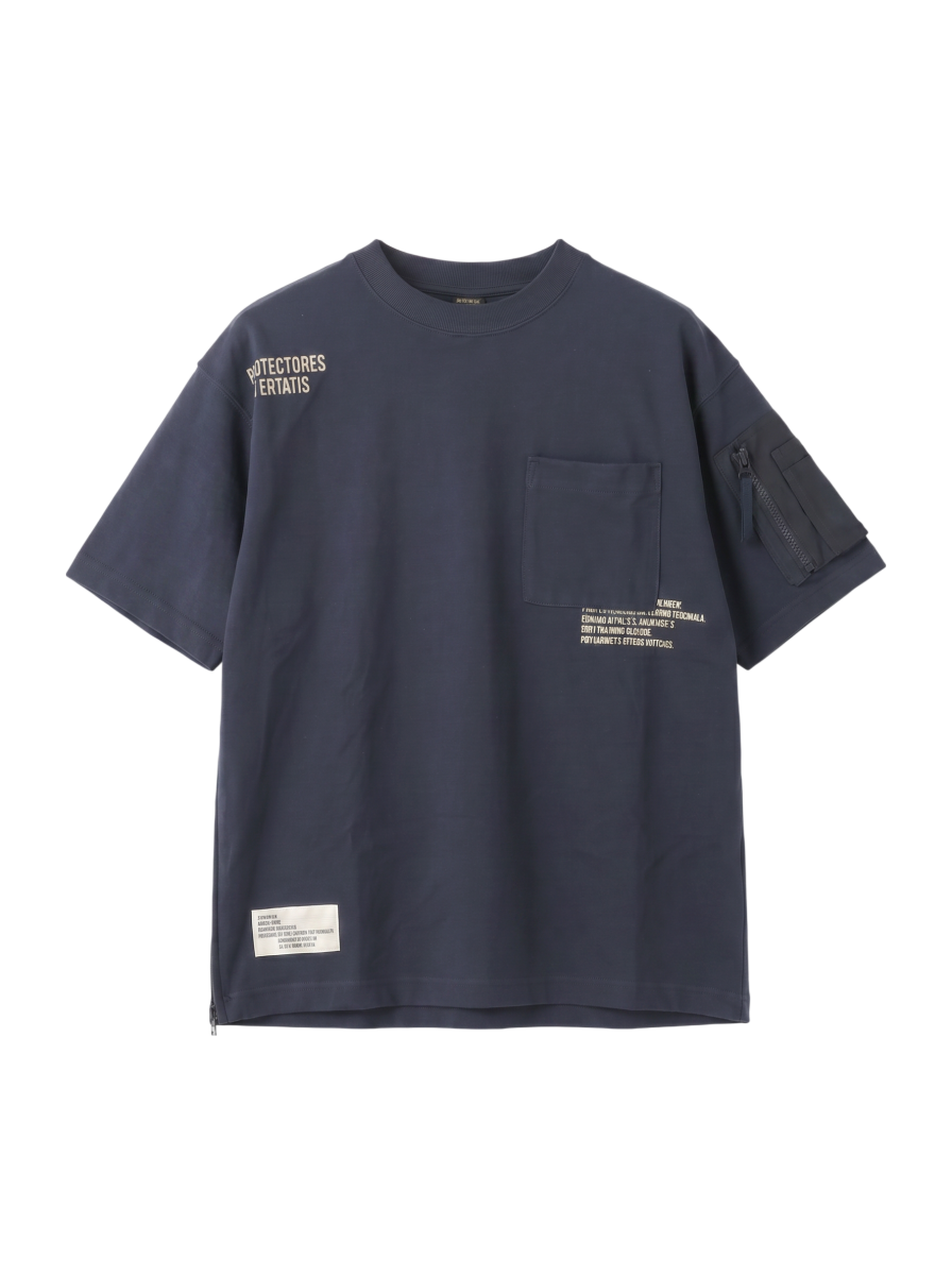 AVIREX / LOOSE FIT MIL. POCKET T-SHIRT