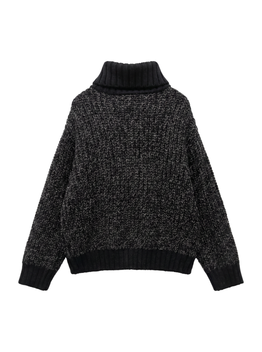 AVIREX / TURTLE MELANGE KNIT TOPS/ タートルメランジニットトップス
