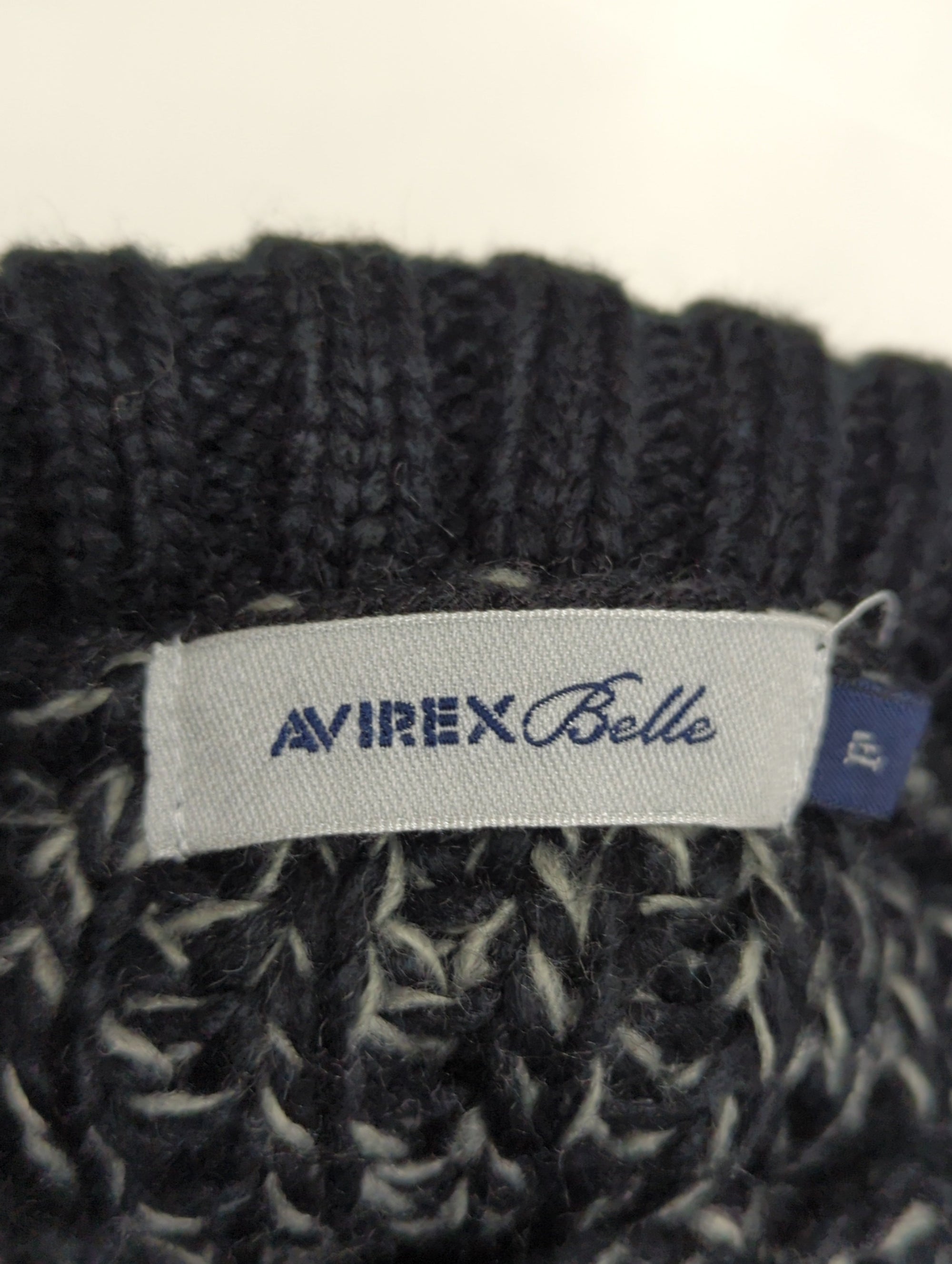 AVIREX / TURTLE MELANGE KNIT TOPS/ タートルメランジニットトップス