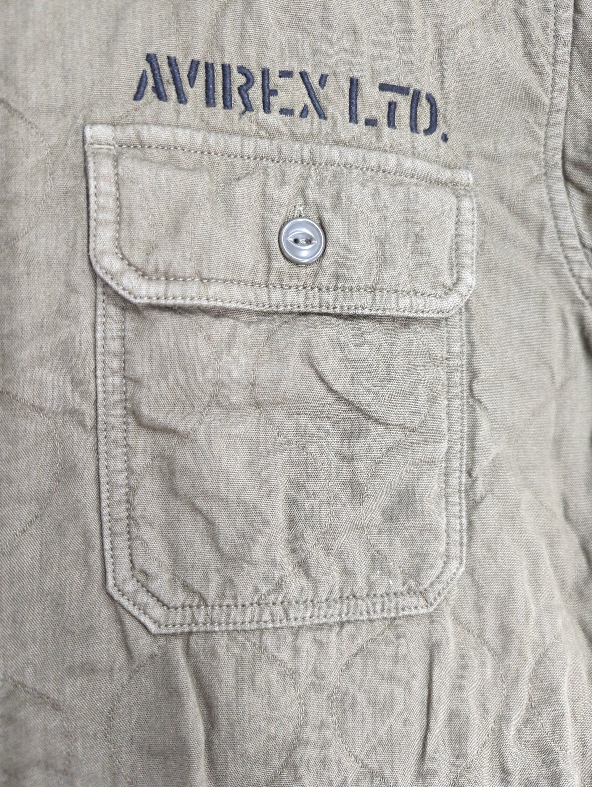 AVIREX / 【直営店舗限定】AVIREX/アヴィレックス/キルティング シャツ/ QUILTING SHIRT