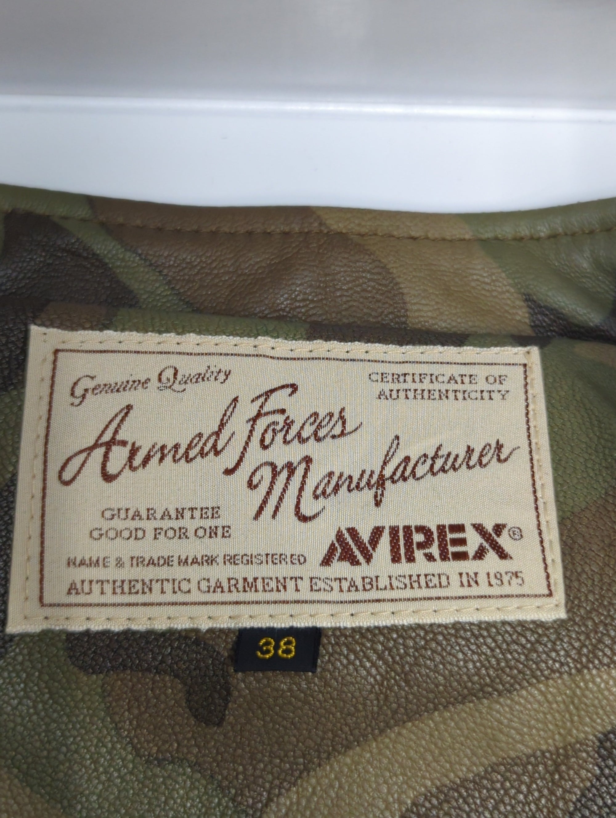 AVIREX / SH LEATHER SINGLE RIDERS