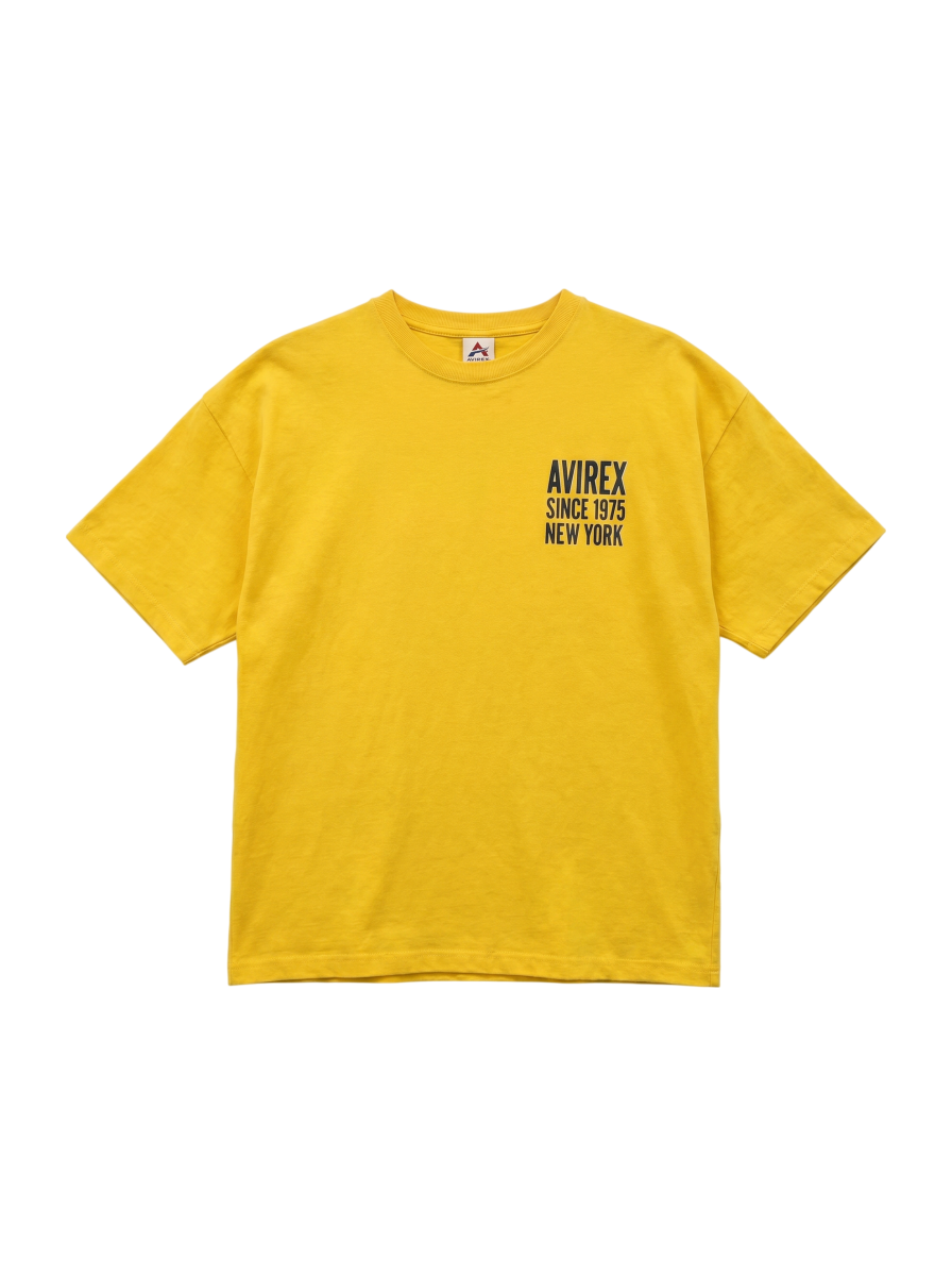 【販売不可】AVIREX / BIG LOGO CREW NECK T-SHIRT / ビッグロゴ クルーネック Tシャツ