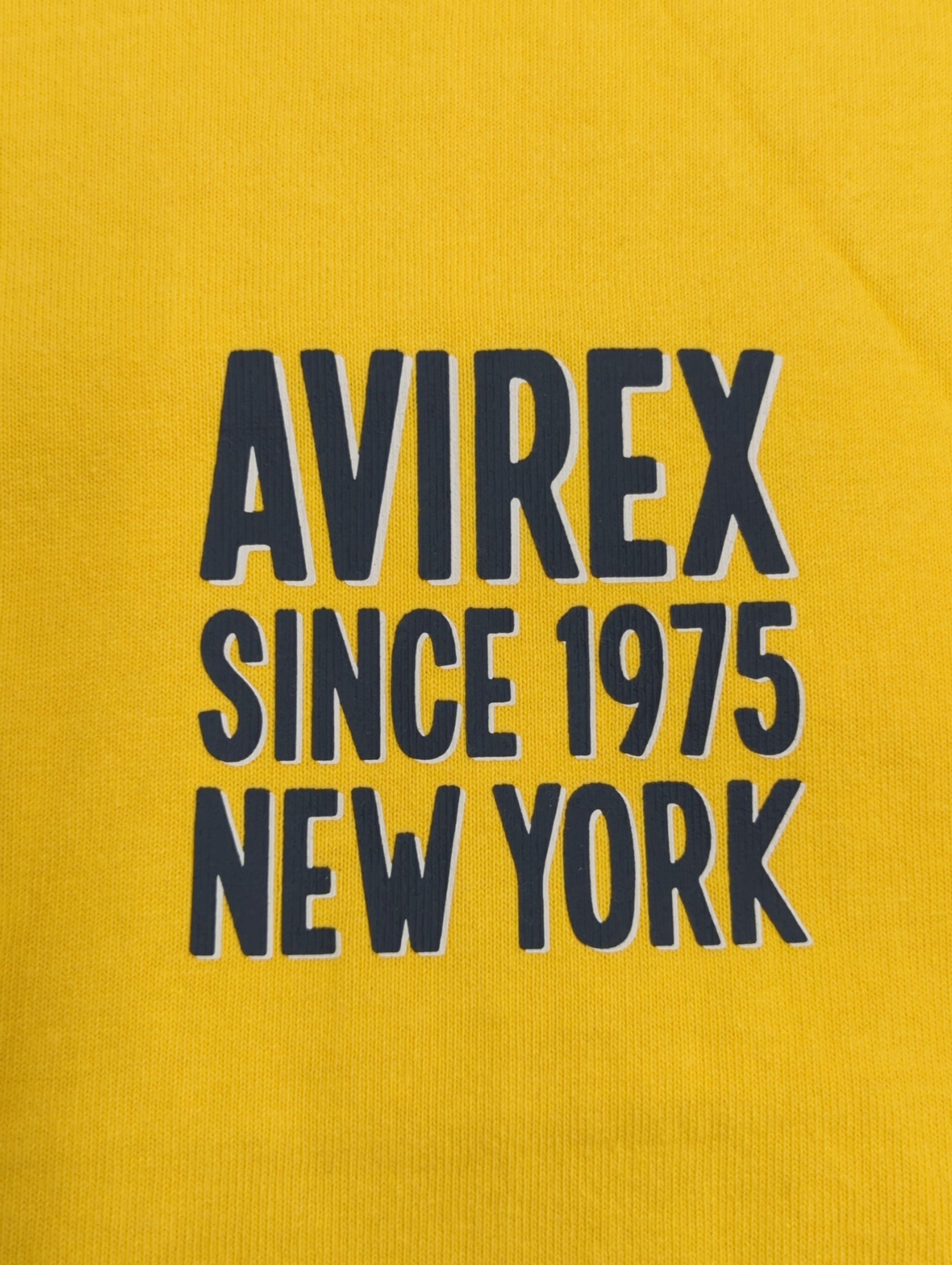 【販売不可】AVIREX / BIG LOGO CREW NECK T-SHIRT / ビッグロゴ クルーネック Tシャツ