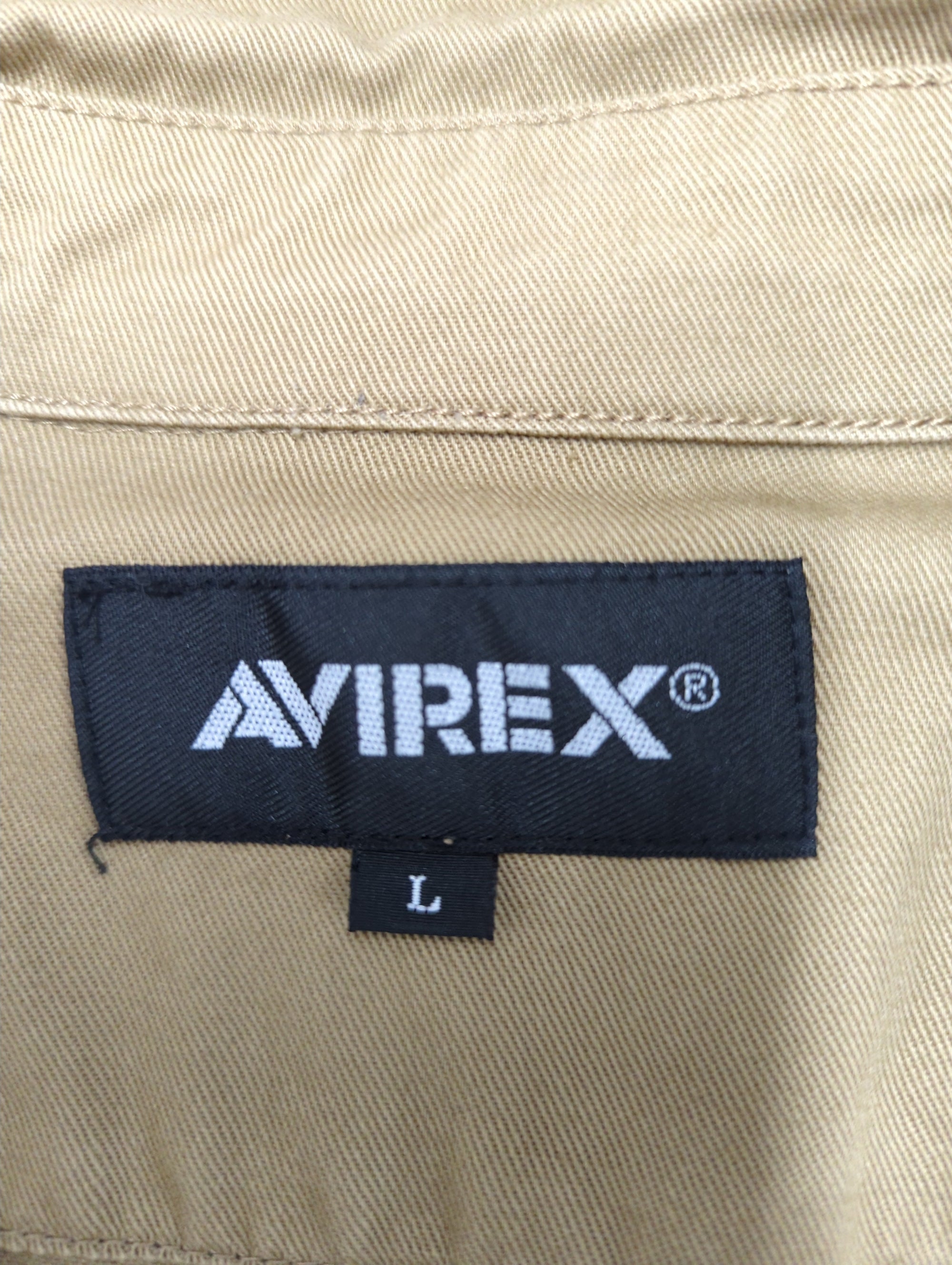 AVIREX / BASIC FATIGUE KHAKI L/S SHIRT/長袖 ファティーグ カーキ シャツ