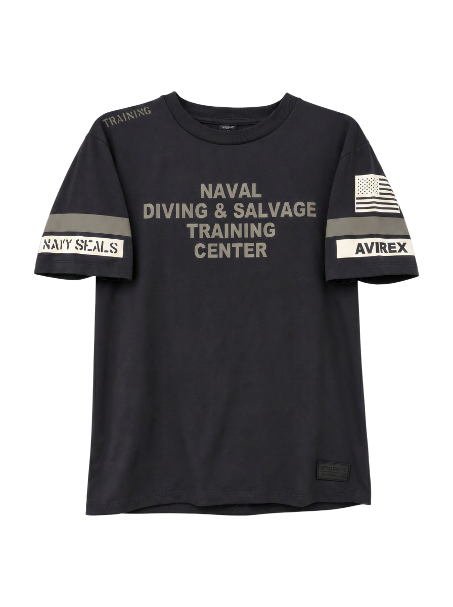AVIREX / SH SS SYNTHETIC REFLECTOR TEE