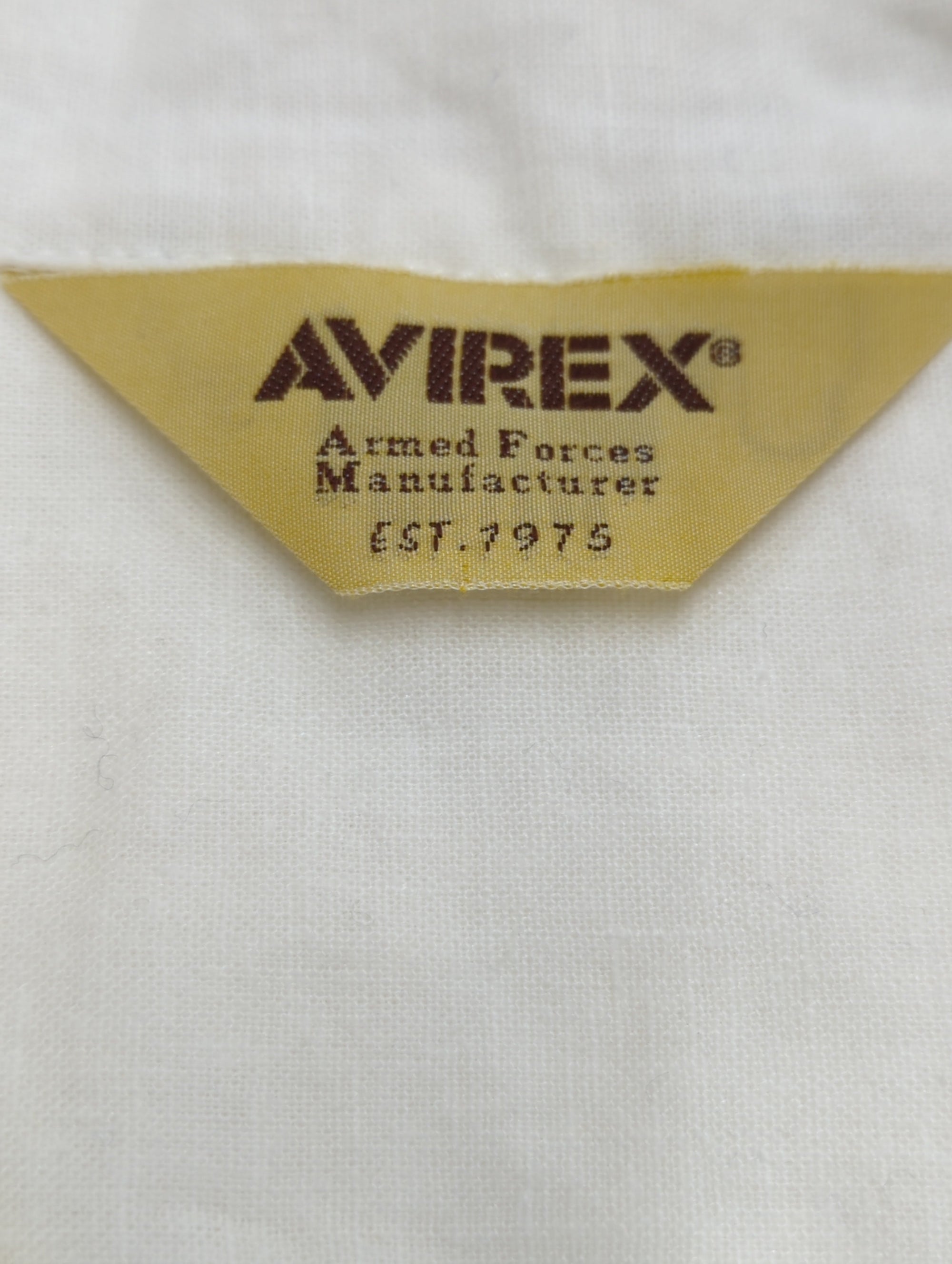 AVIREX / LINEN/COTTON PENSACOLA WORK SHIRT