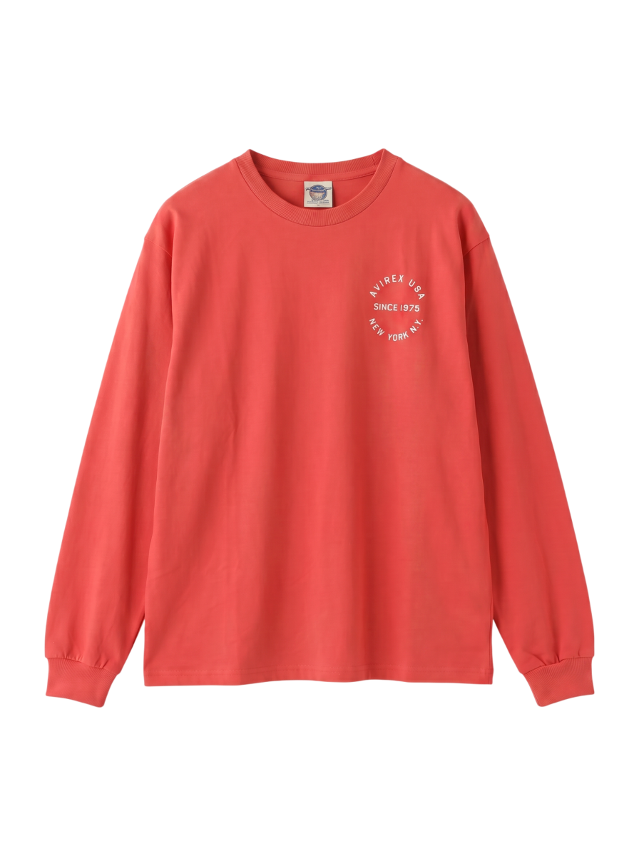 AVIREX / VARSITY LOGO L/S T-SHIRT / バーシティ ロゴ 長袖Tシャツ/ AVIREX /アヴィレックス