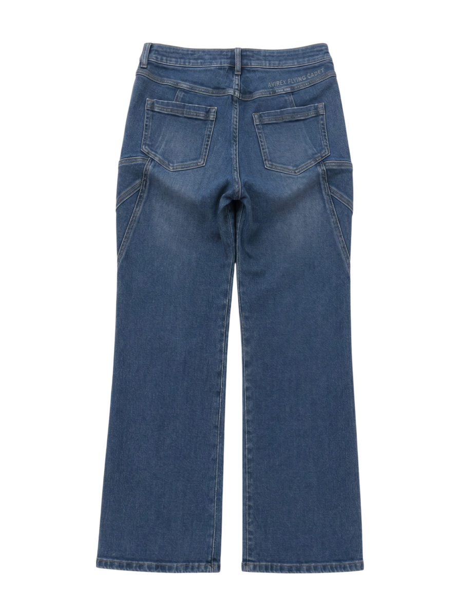 AVIREX / SH L-STRETCH DENIM FLARE PT