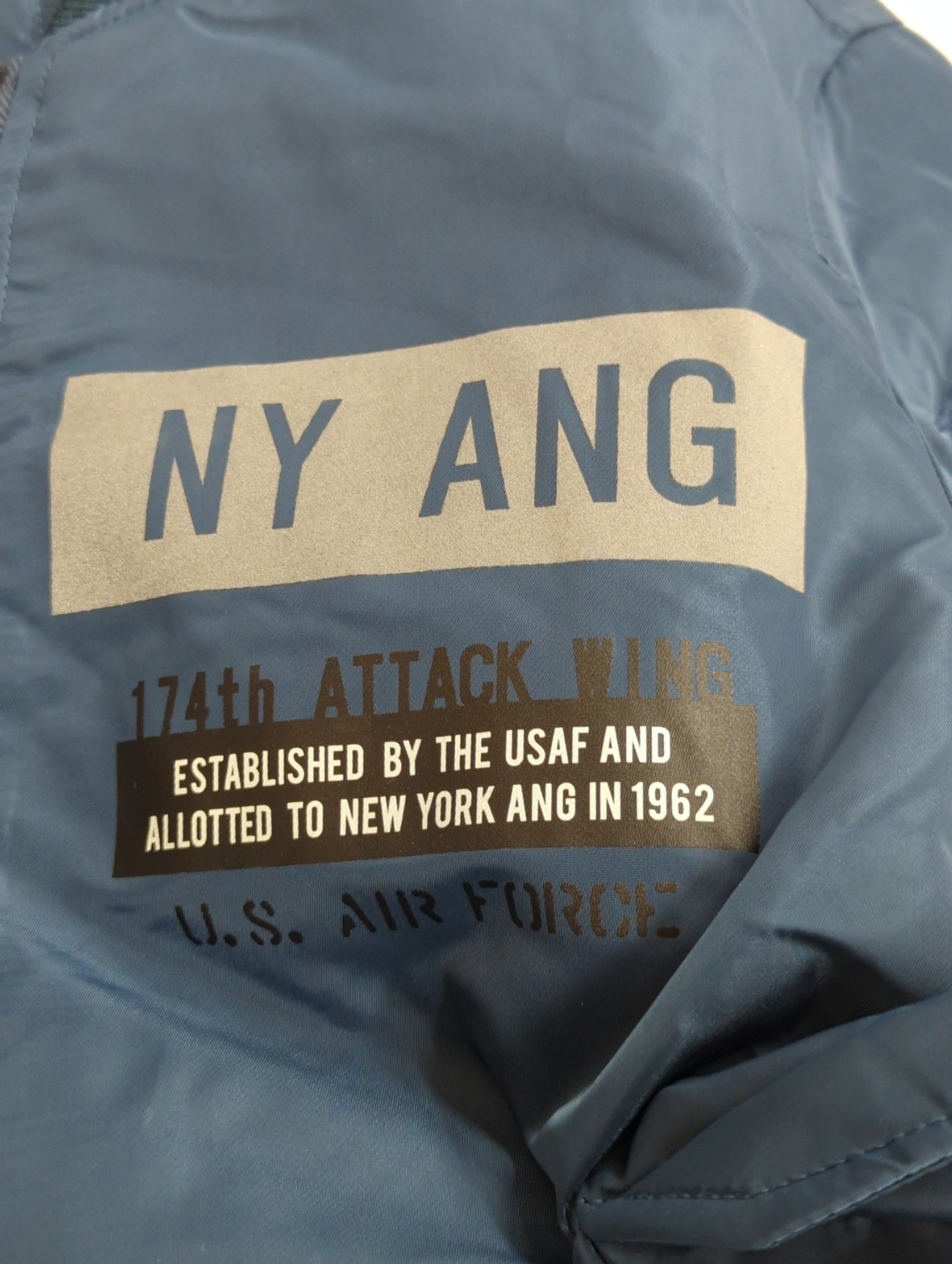 AVIREX / 《COLLECTION》REFLECT STENCIL MA-1 FLIGHT JACKET