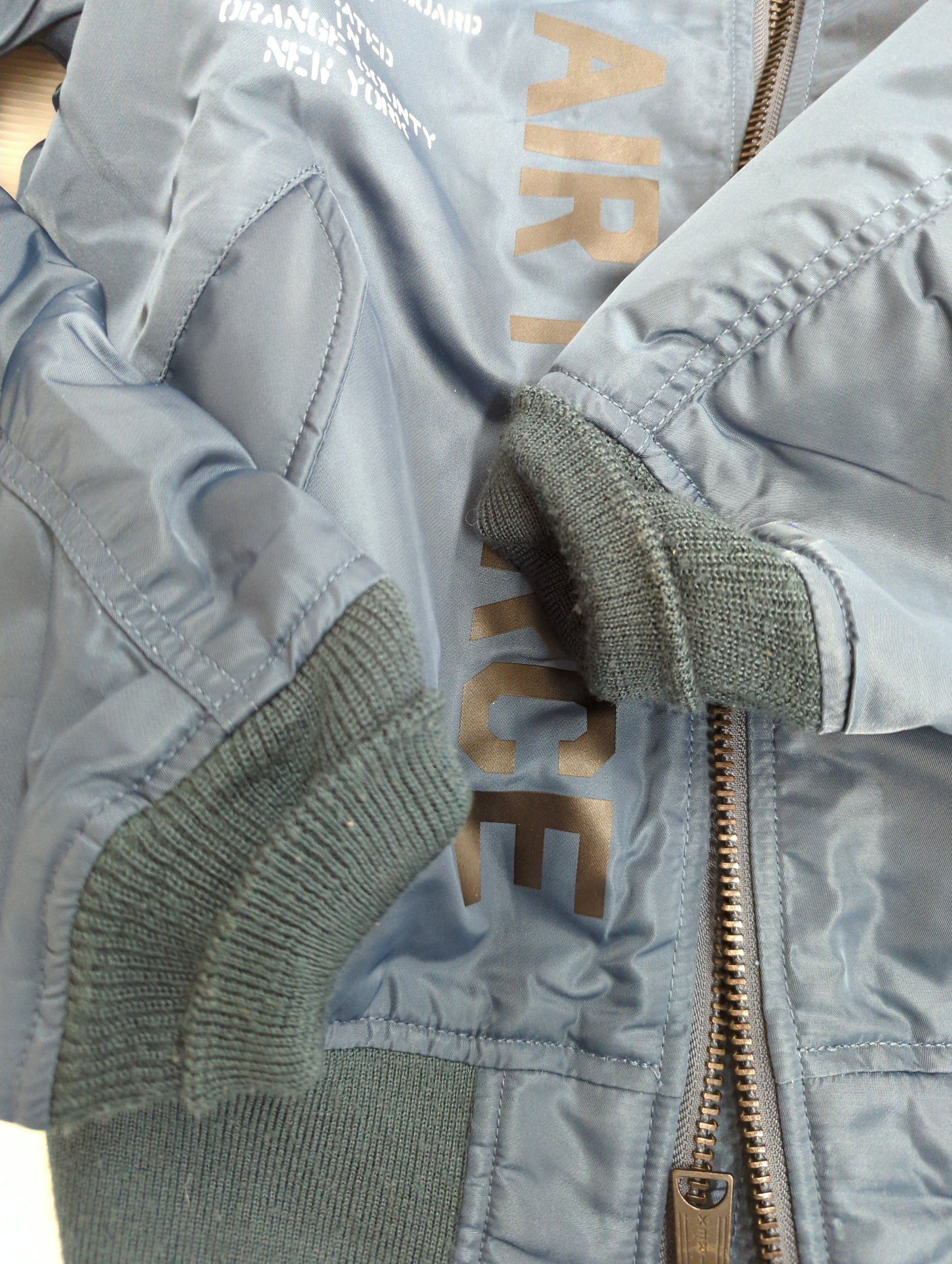 AVIREX / 《COLLECTION》REFLECT STENCIL MA-1 FLIGHT JACKET